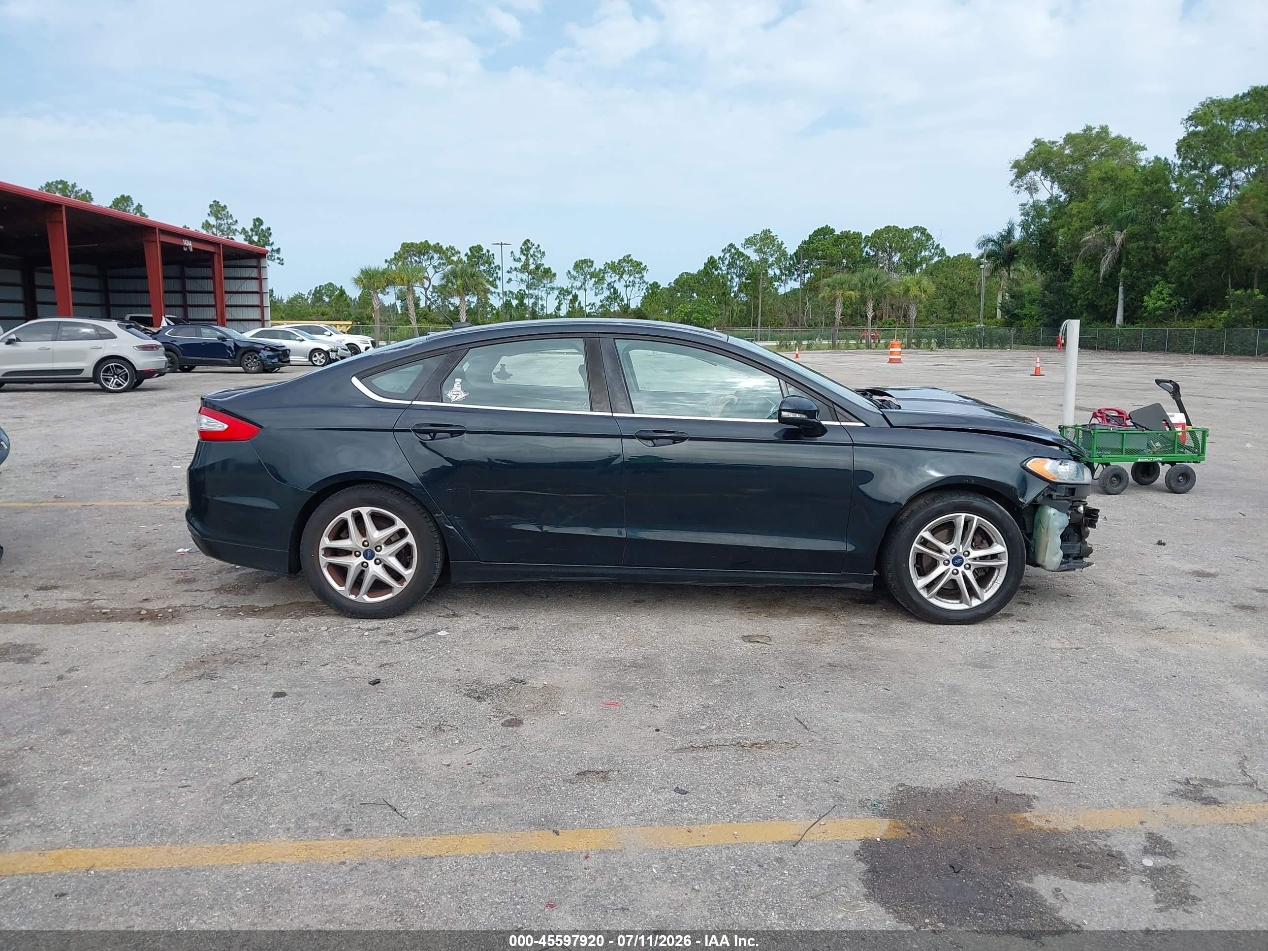 2014 Ford Fusion Se Black vin: 3FA6P0H78ER143475
