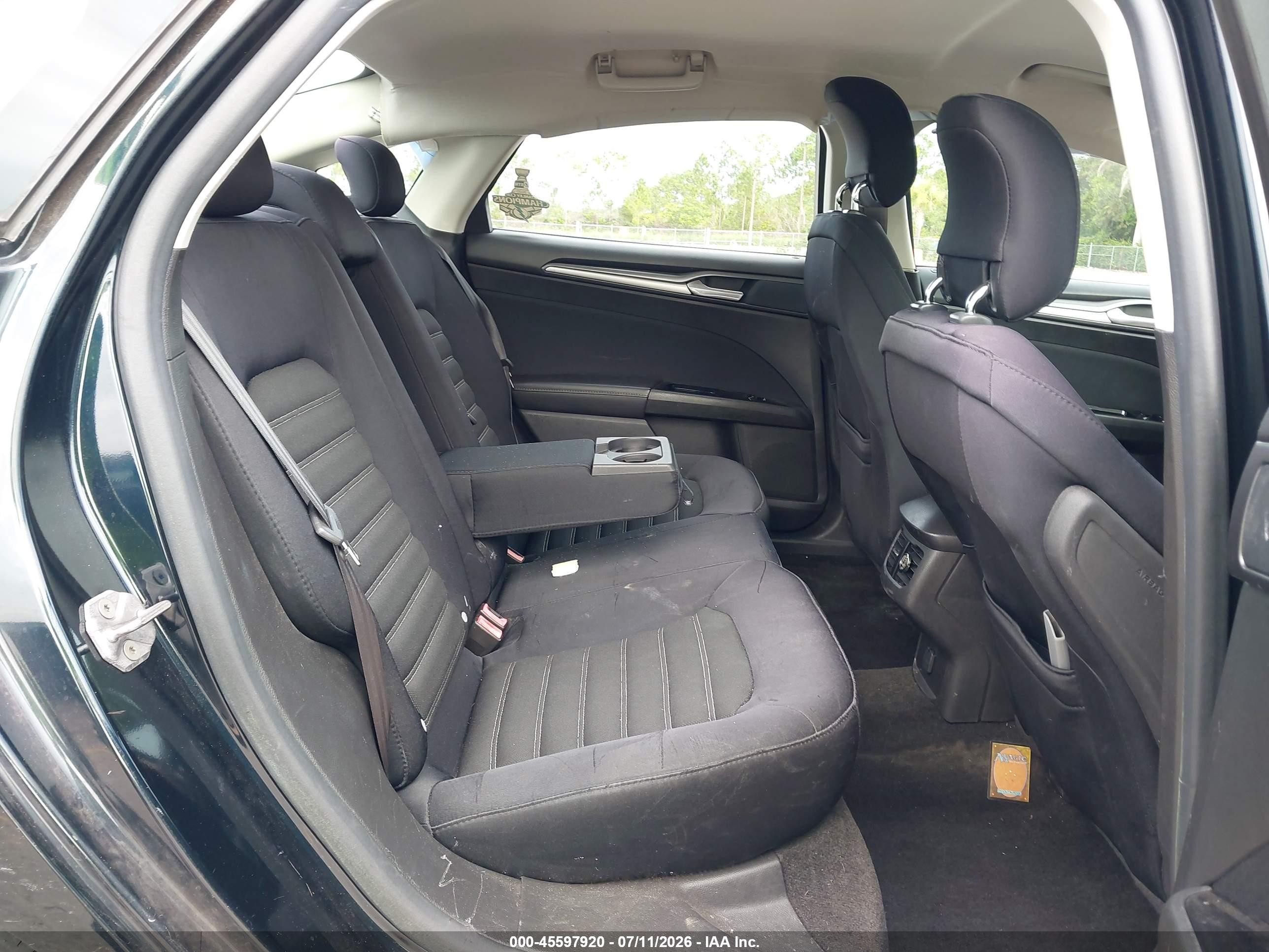 2014 Ford Fusion Se Black vin: 3FA6P0H78ER143475