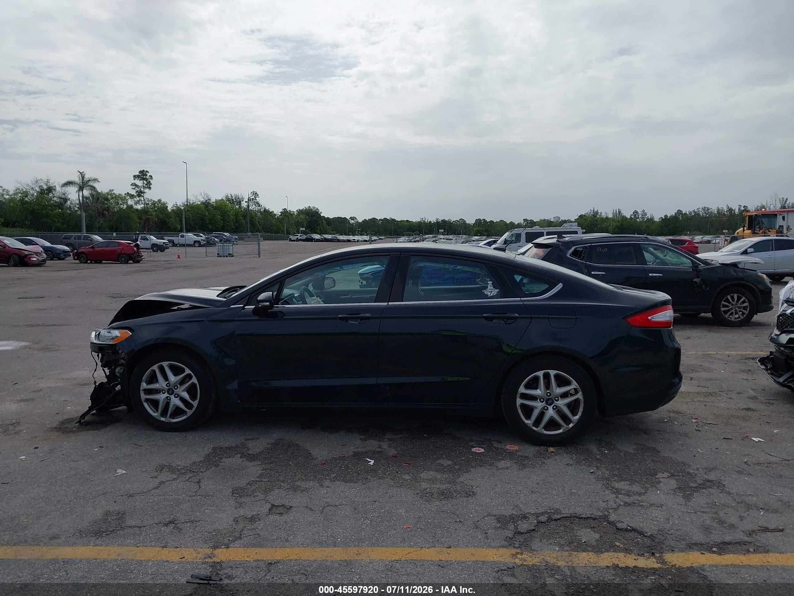 2014 Ford Fusion Se Black vin: 3FA6P0H78ER143475