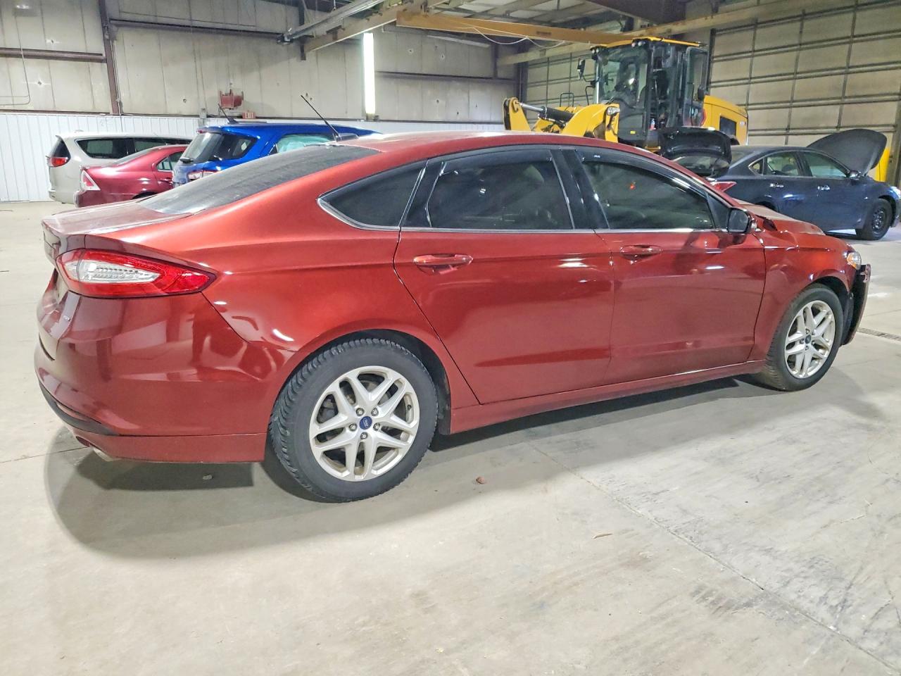 2014 Ford Fusion Red vin: 3FA6P0H78ER175875