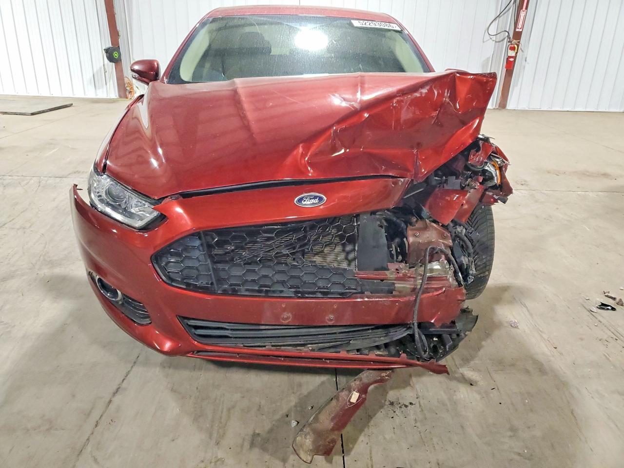2014 Ford Fusion Red vin: 3FA6P0H78ER175875