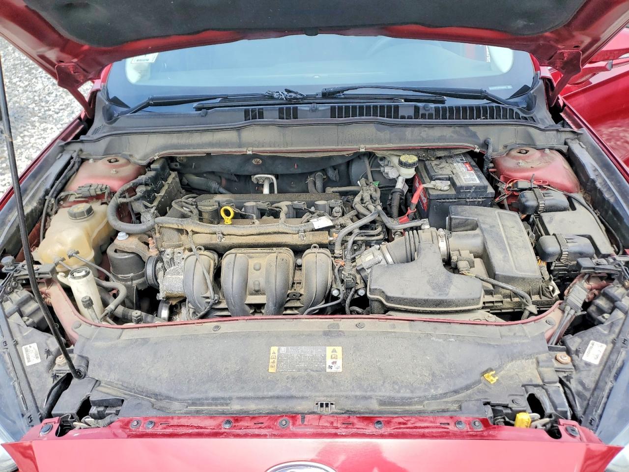 2014 Ford Fusion Se Red vin: 3FA6P0H78ER238229