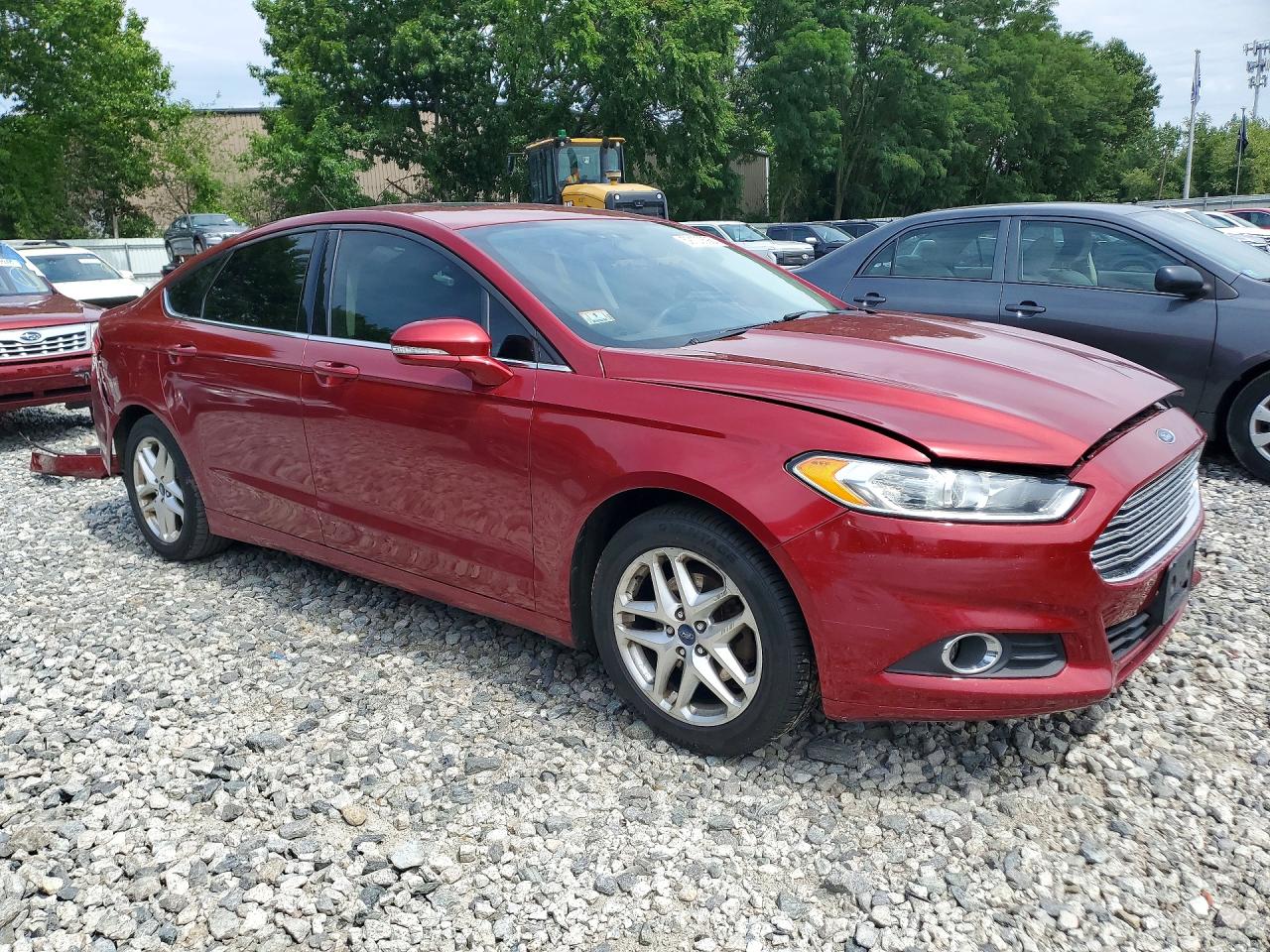 2014 Ford Fusion Se Red vin: 3FA6P0H78ER238229