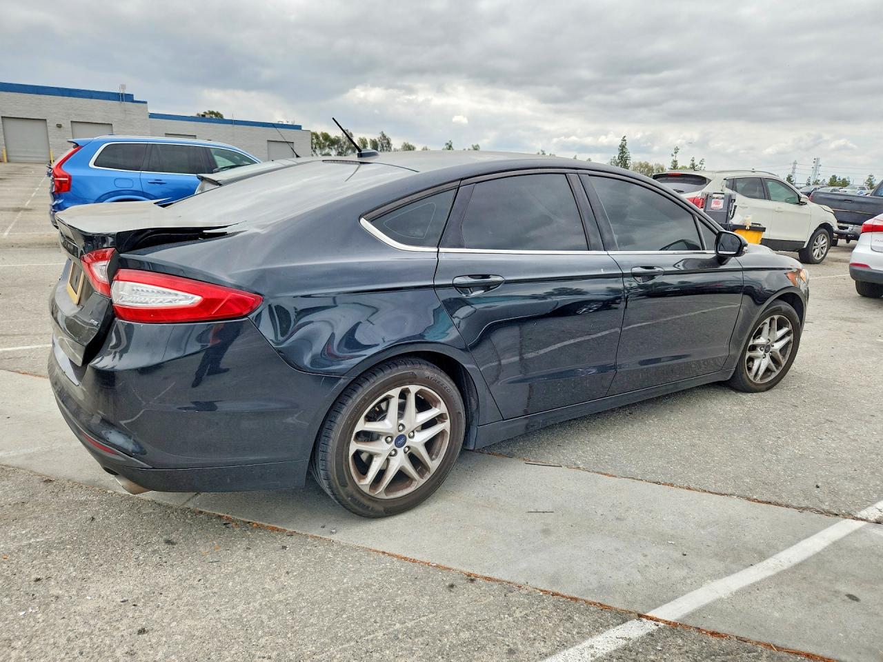 2014 Ford Fusion Se Blue vin: 3FA6P0H78ER260876