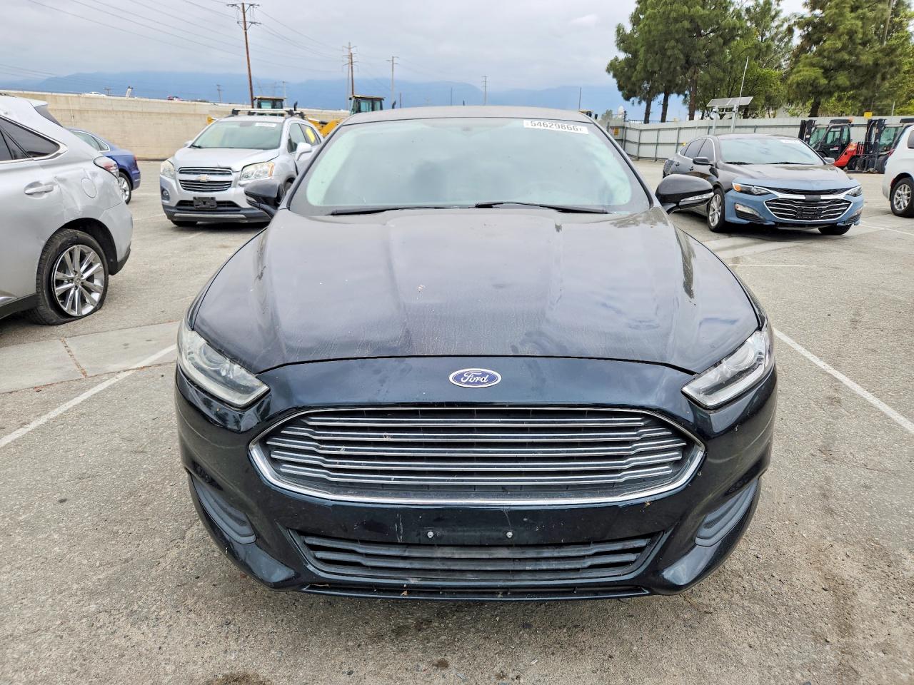 2014 Ford Fusion Se Blue vin: 3FA6P0H78ER260876