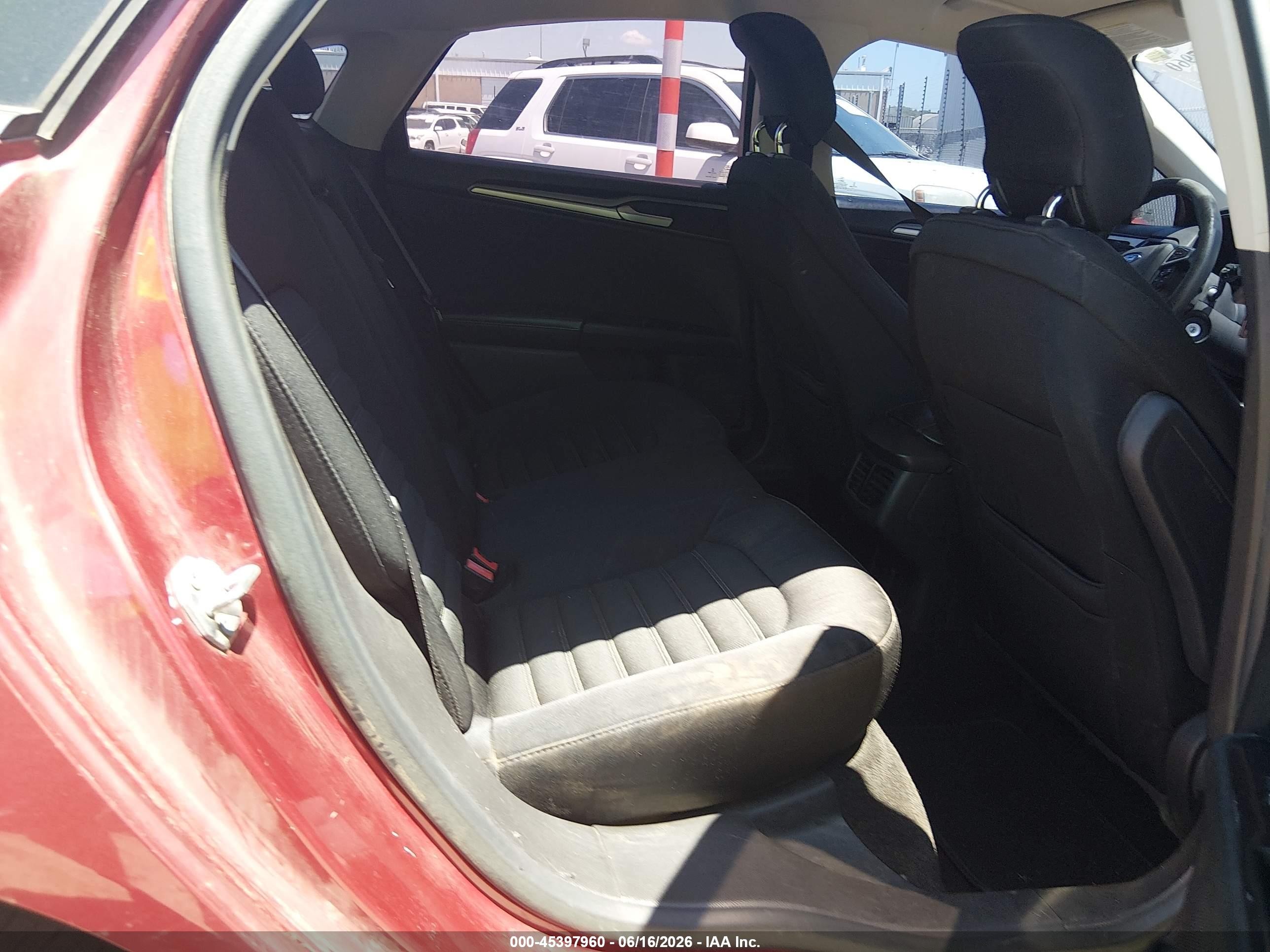 2014 Ford Fusion Se Red vin: 3FA6P0H78ER264460