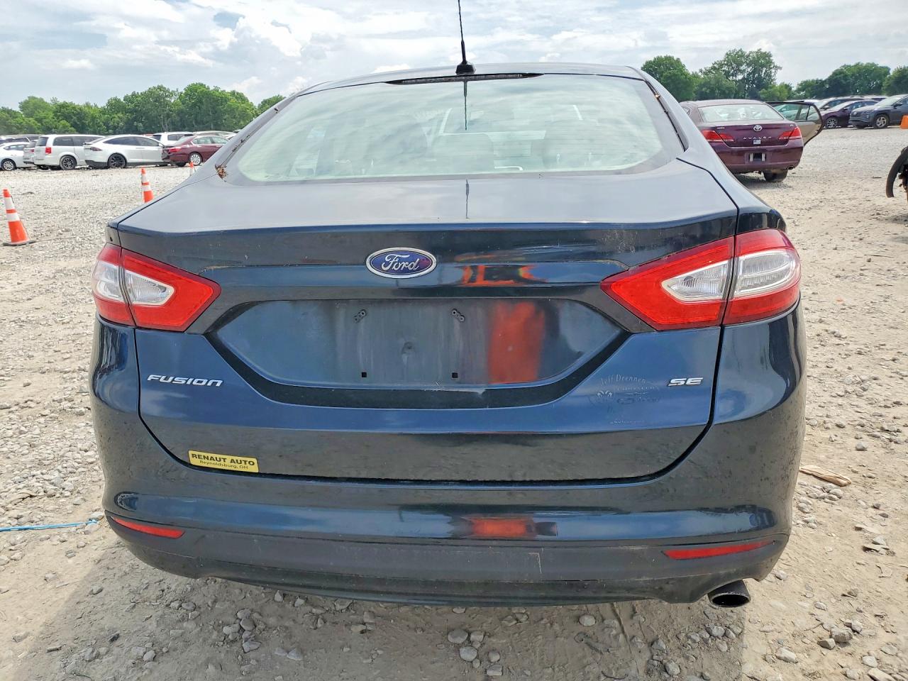 2014 Ford Fusion Se Black vin: 3FA6P0H78ER284935