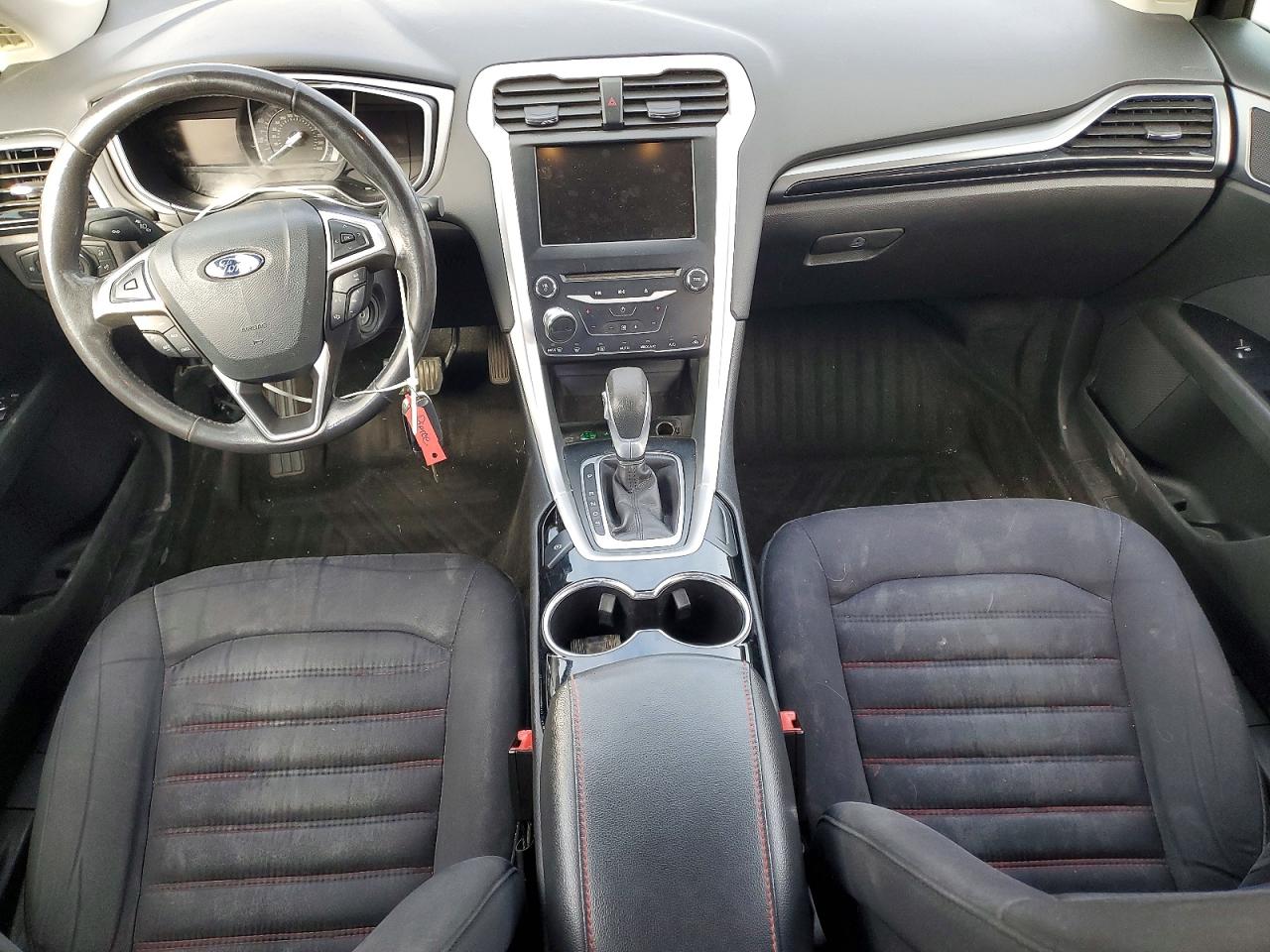 2014 Ford Fusion Se Burgundy vin: 3FA6P0H78ER316749