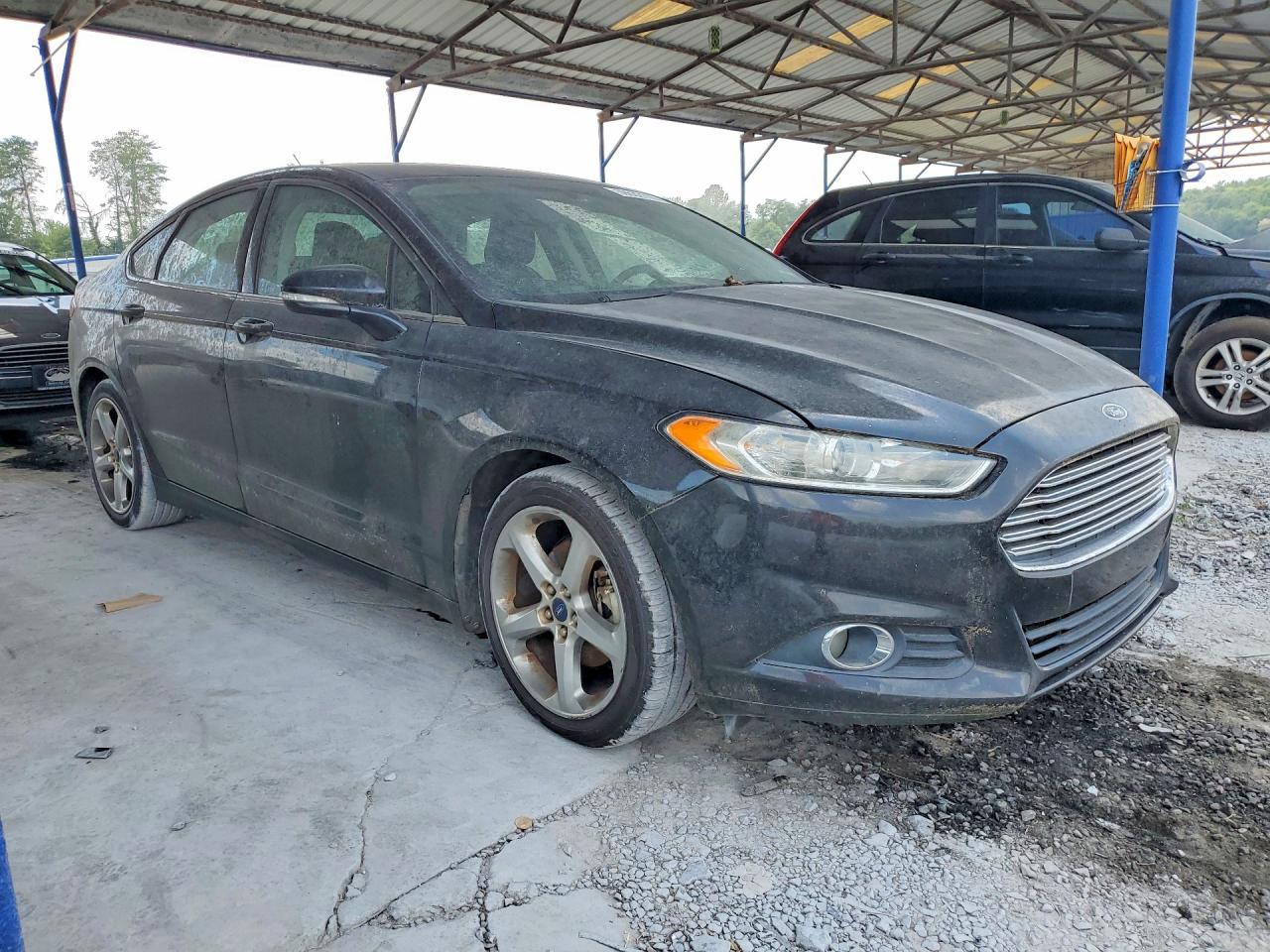 2014 Ford Fusion Se Черный vin: 3FA6P0H78ER372545