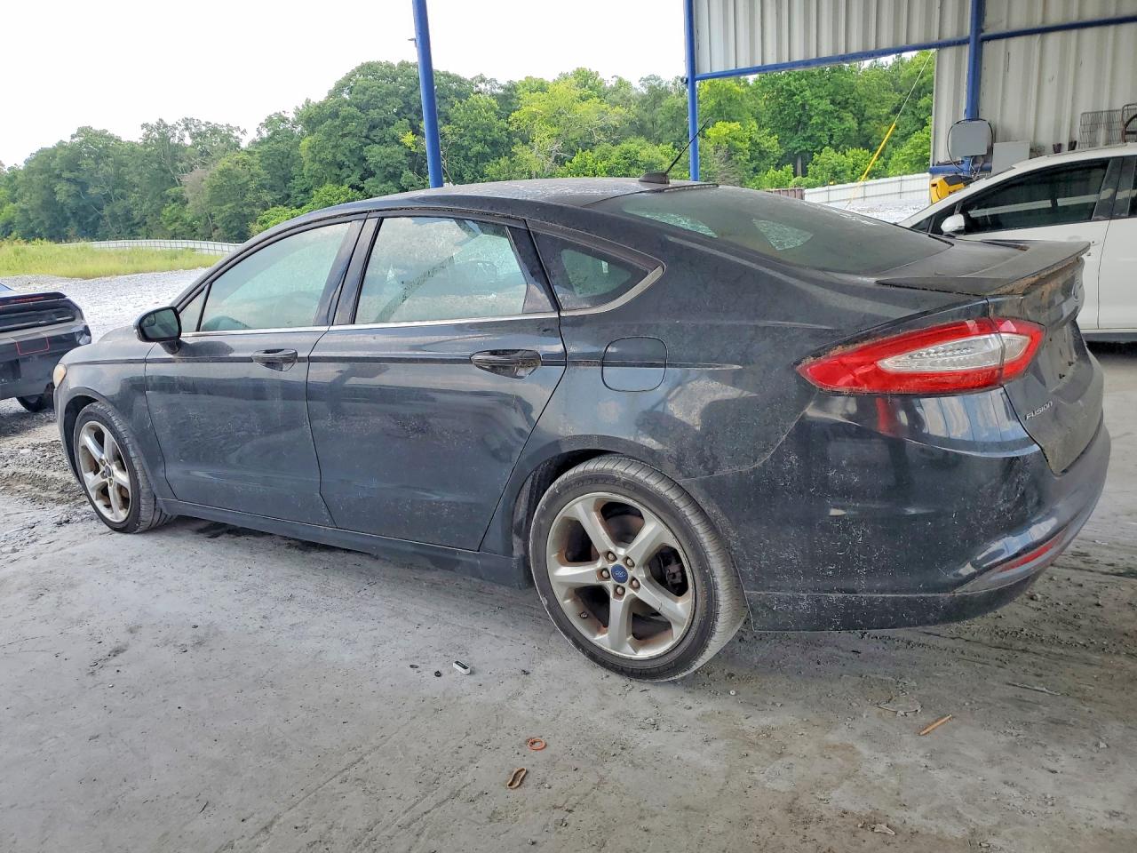 2014 Ford Fusion Se Черный vin: 3FA6P0H78ER372545