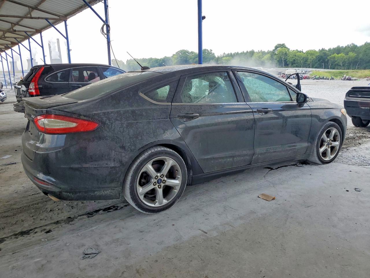 2014 Ford Fusion Se Черный vin: 3FA6P0H78ER372545
