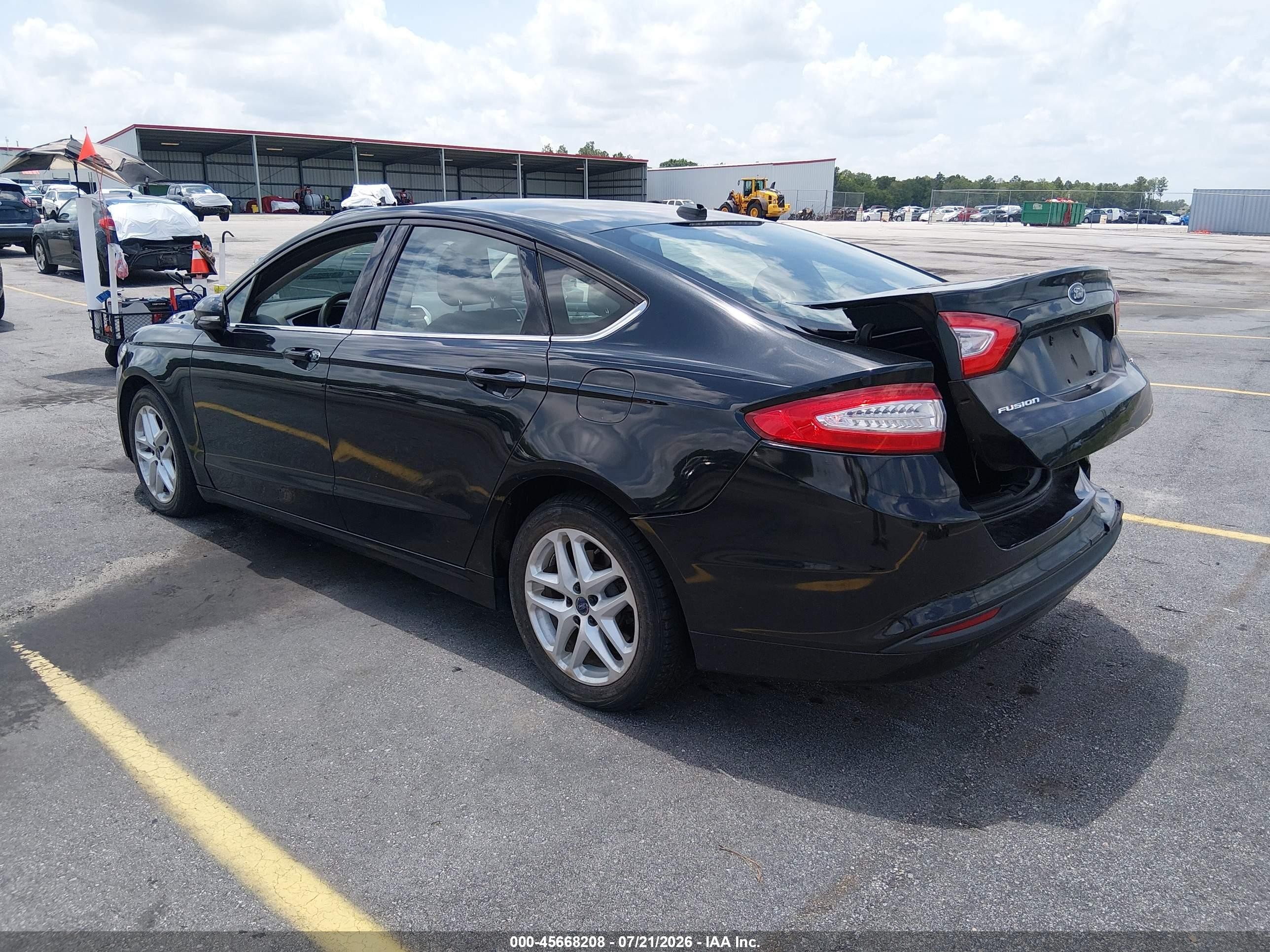 2014 Ford Fusion Se Black vin: 3FA6P0H78ER386865