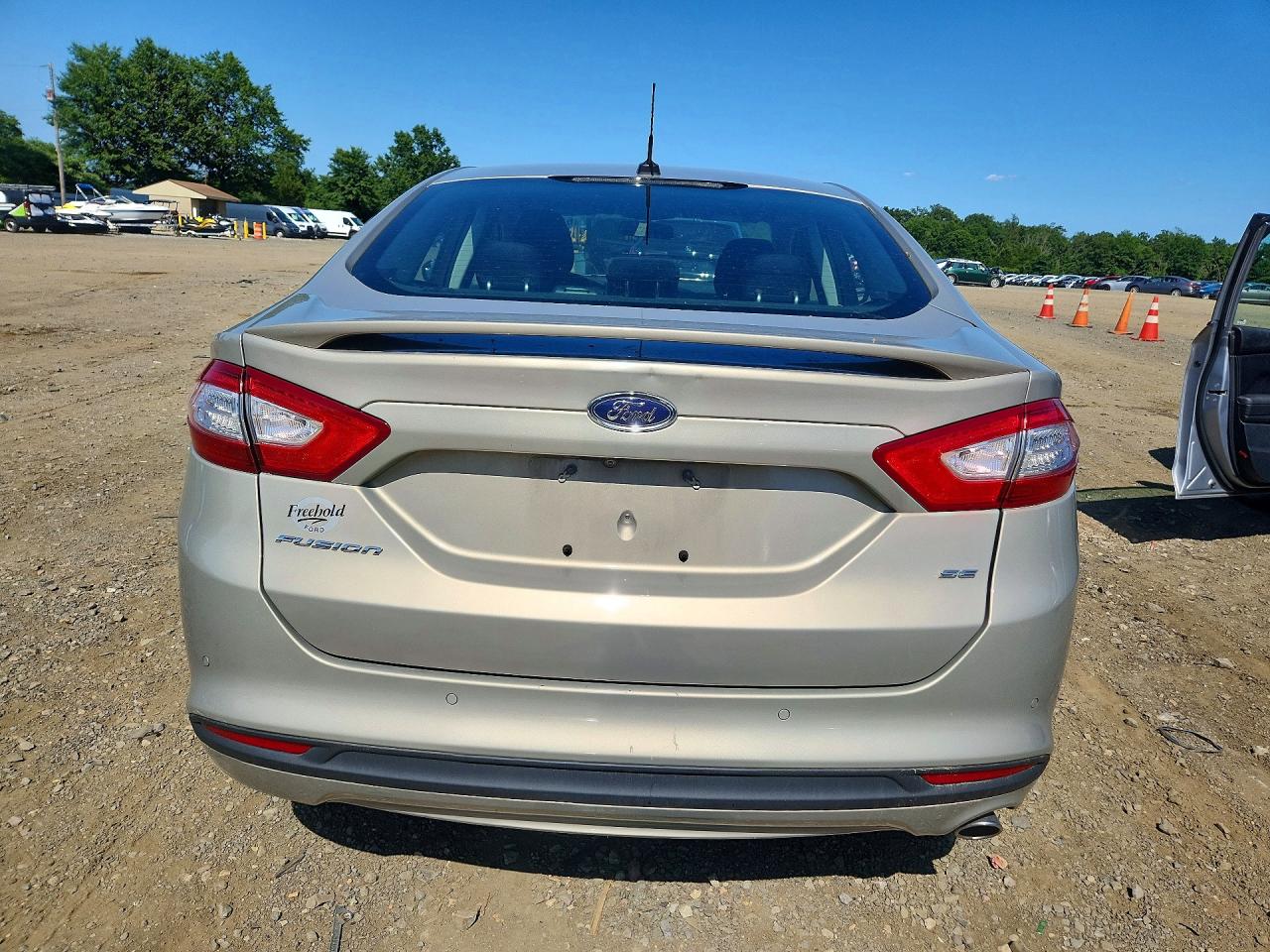 2015 Ford Fusion Se Желто-коричневый vin: 3FA6P0H78FR122353