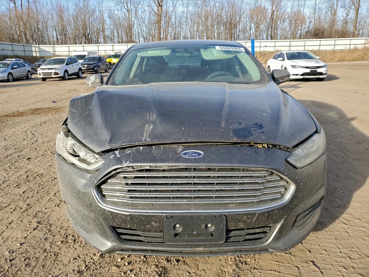 2015 Ford Fusion Se Gray vin: 3FA6P0H78FR125172
