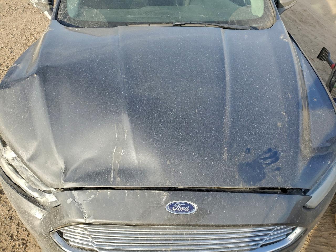 2015 Ford Fusion Se Gray vin: 3FA6P0H78FR125172