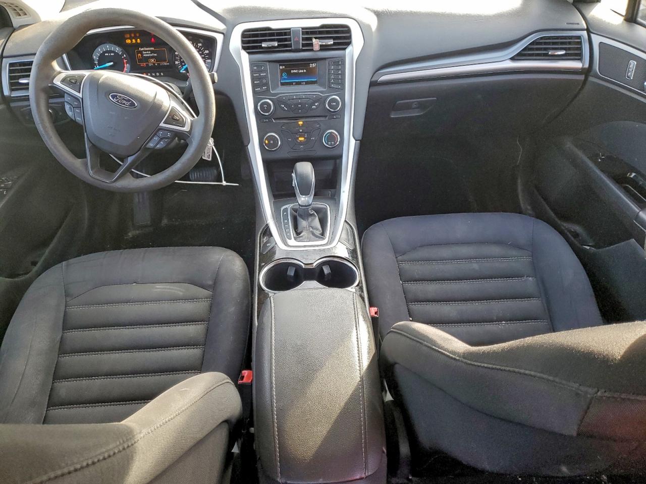 2015 Ford Fusion Se Gray vin: 3FA6P0H78FR125172