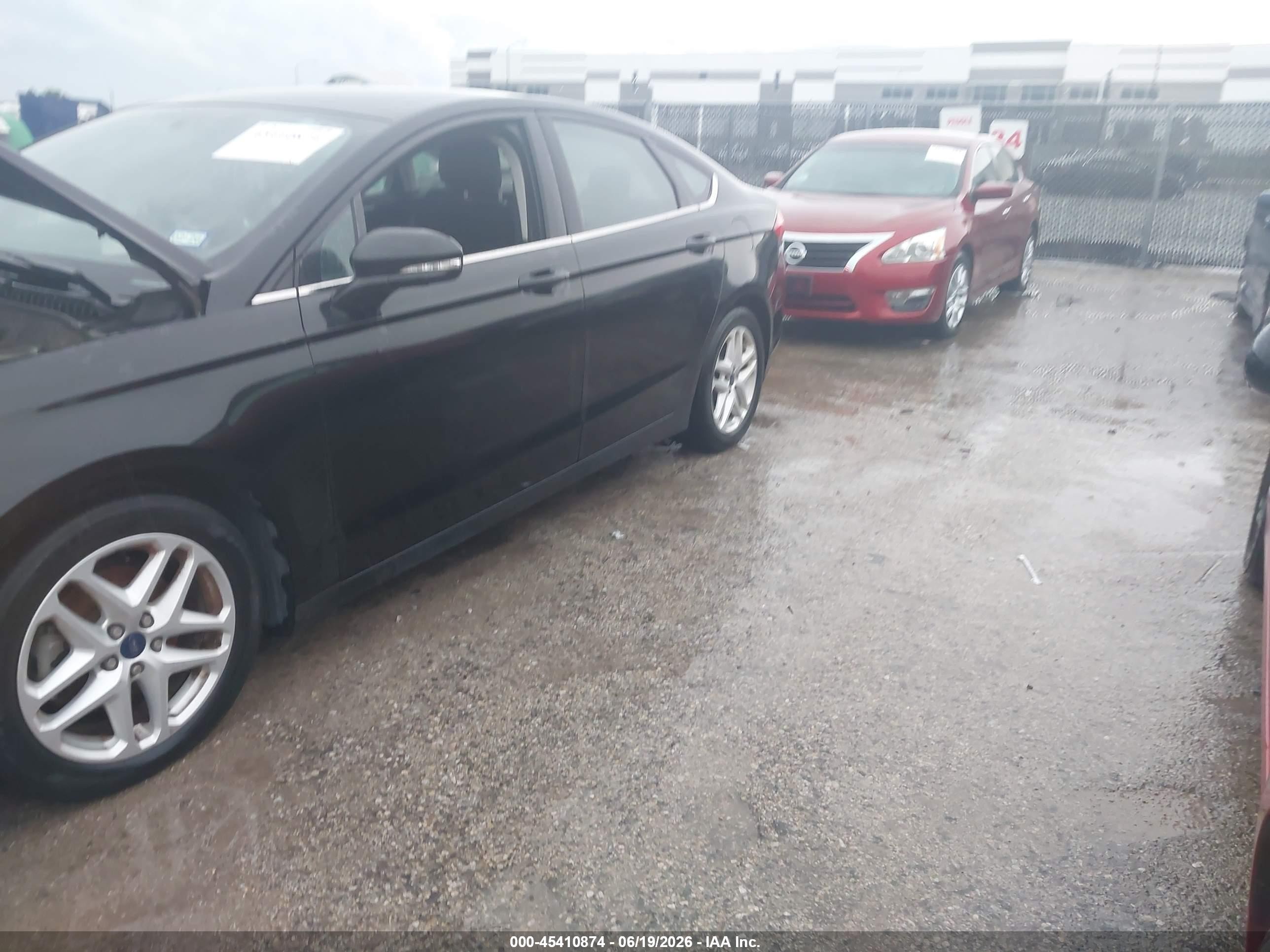 2015 Ford Fusion Se Black vin: 3FA6P0H78FR143803