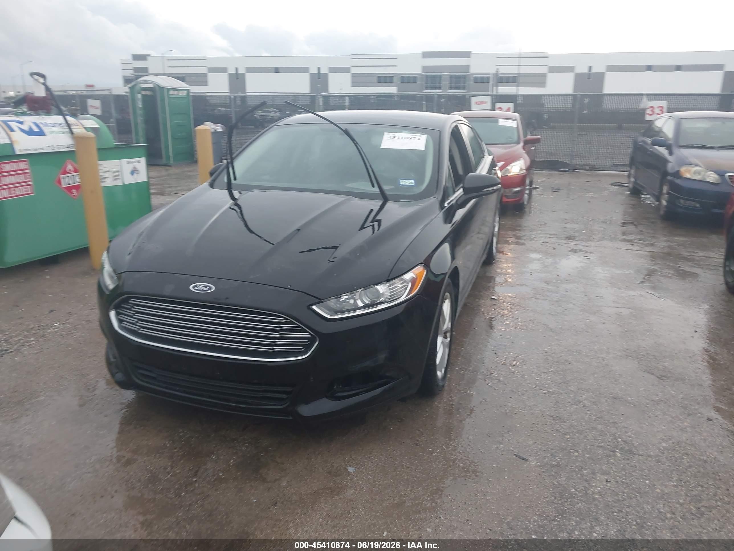 2015 Ford Fusion Se Black vin: 3FA6P0H78FR143803
