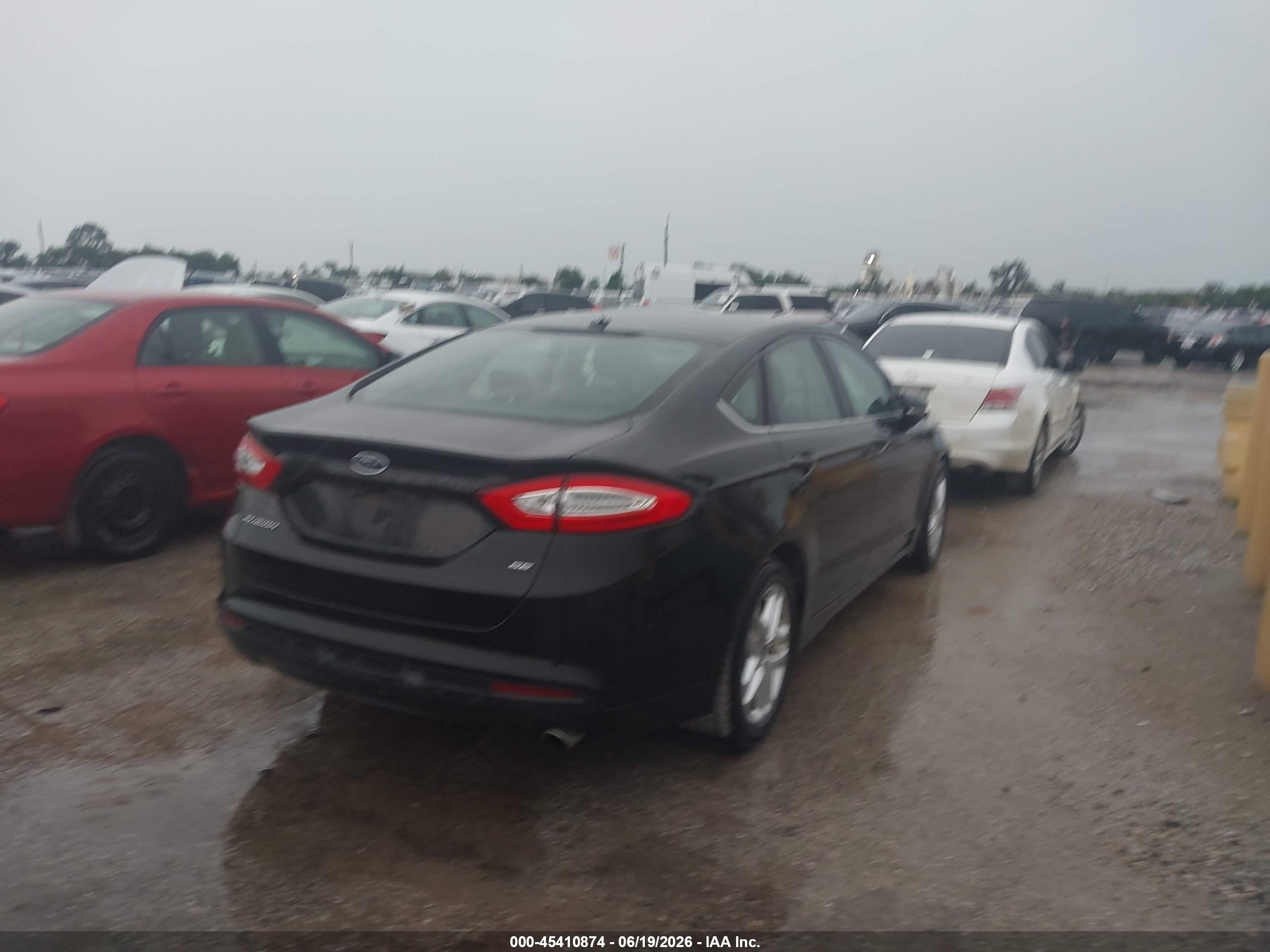 2015 Ford Fusion Se Black vin: 3FA6P0H78FR143803