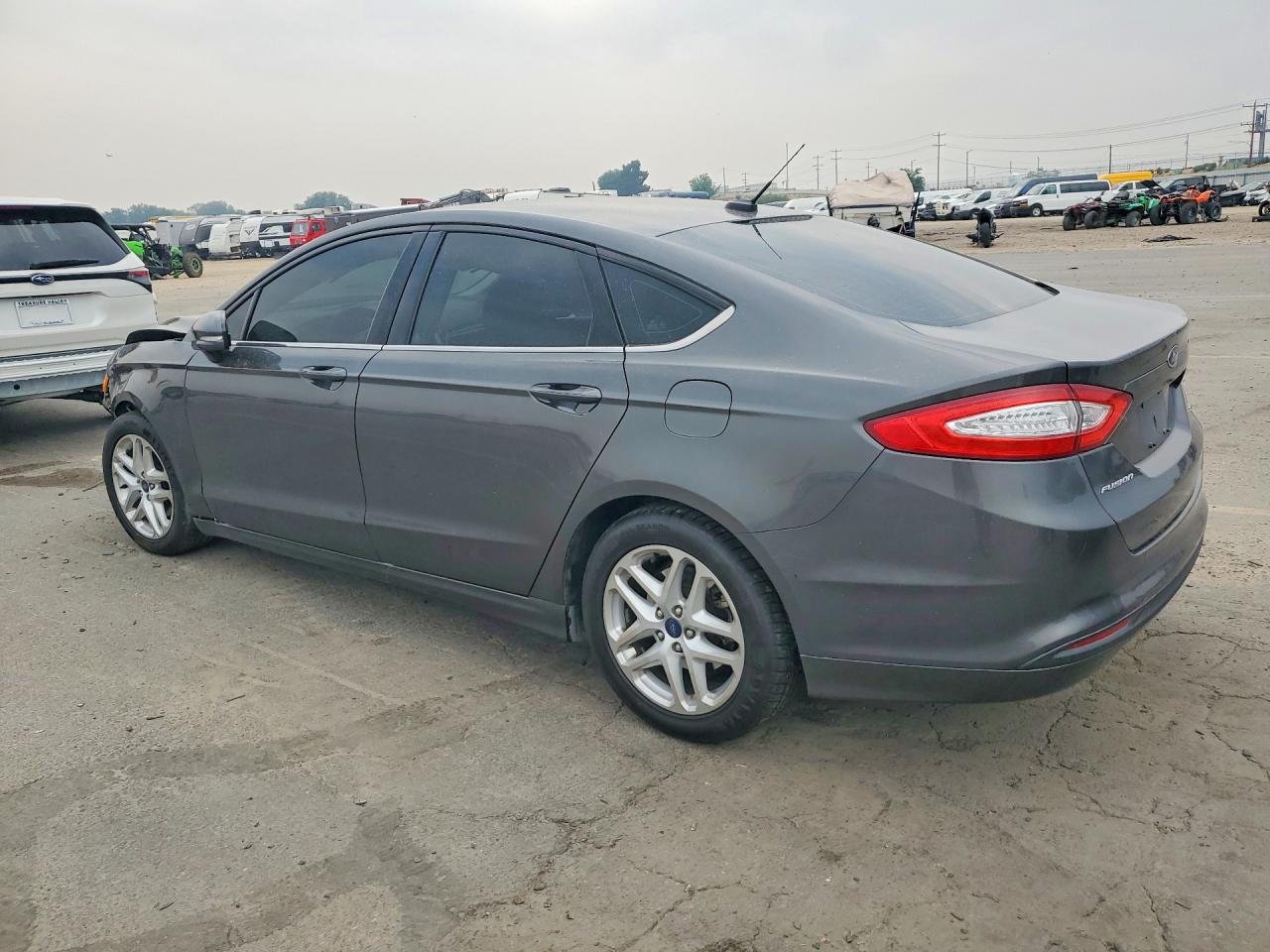 2015 Ford Fusion Se Gray vin: 3FA6P0H78FR182990