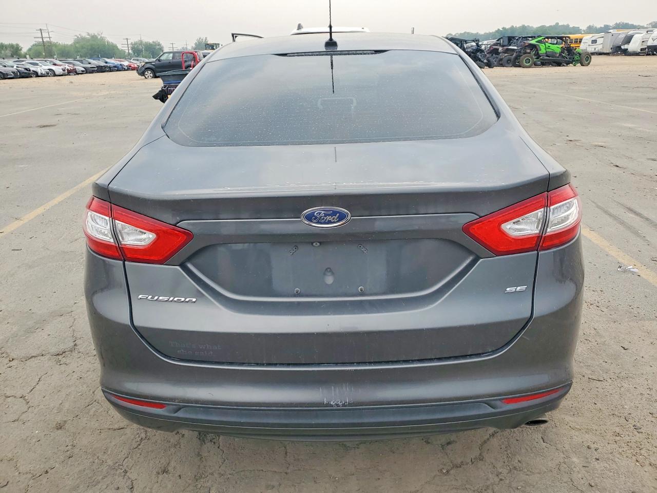 2015 Ford Fusion Se Gray vin: 3FA6P0H78FR182990