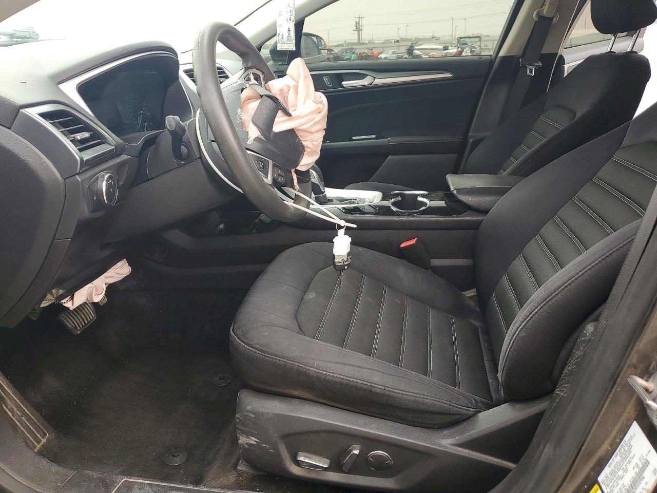 2015 Ford Fusion Se Gray vin: 3FA6P0H78FR182990