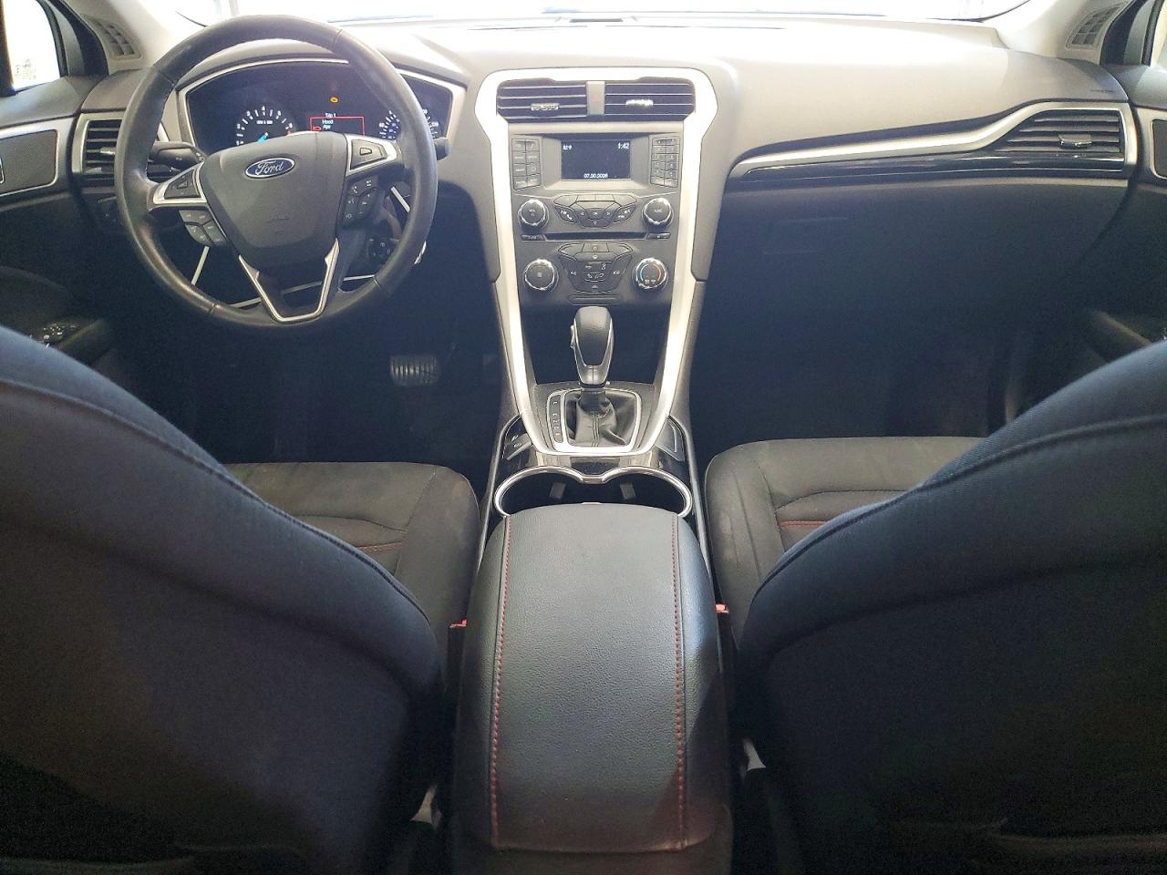 2015 Ford Fusion Se White vin: 3FA6P0H78FR188353