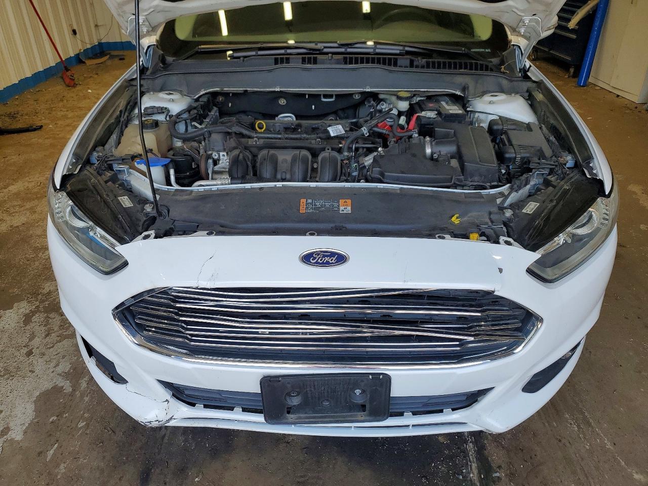 2015 Ford Fusion Se White vin: 3FA6P0H78FR188353