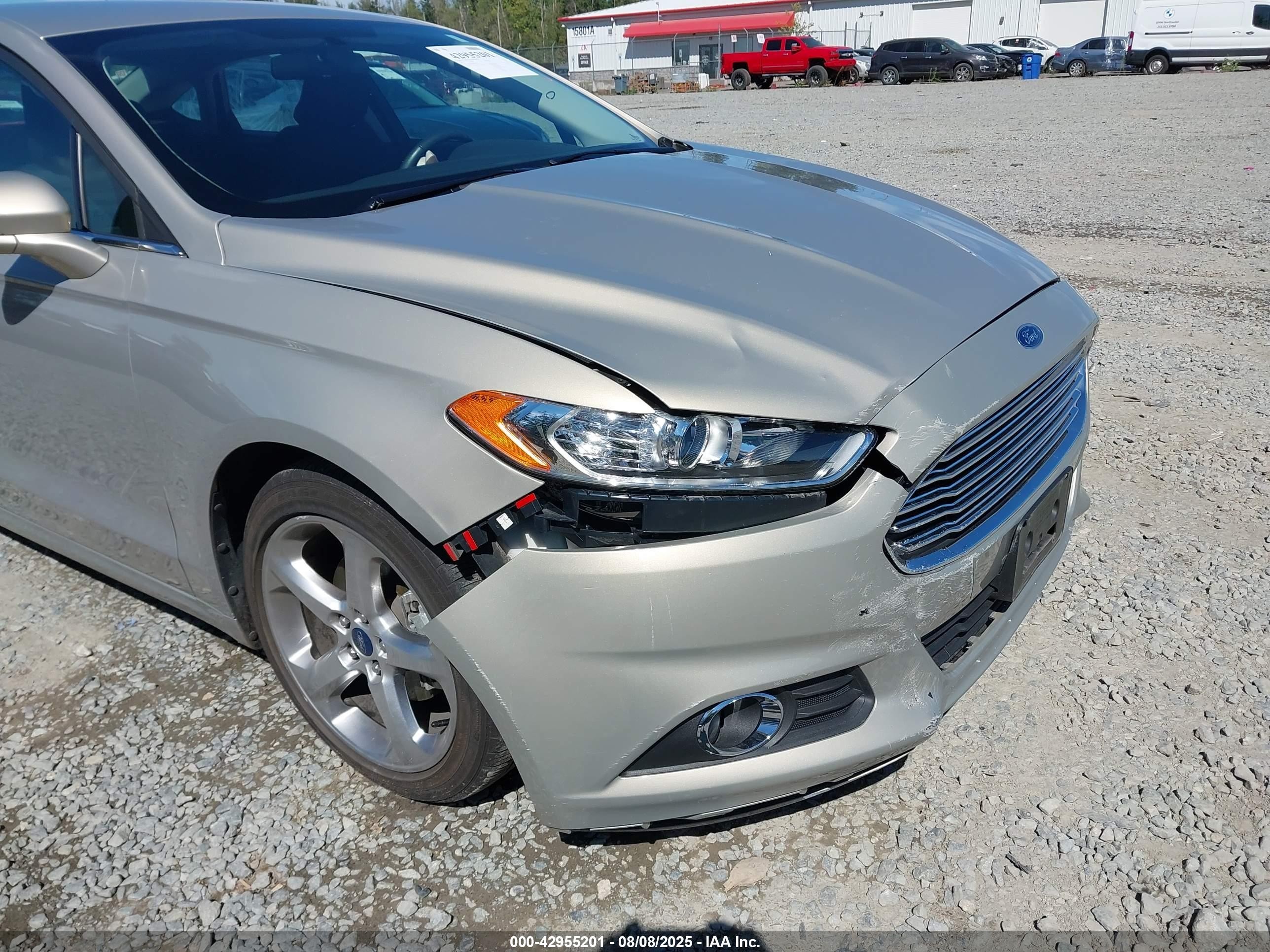 2015 Ford Fusion Se Tan vin: 3FA6P0H78FR196100