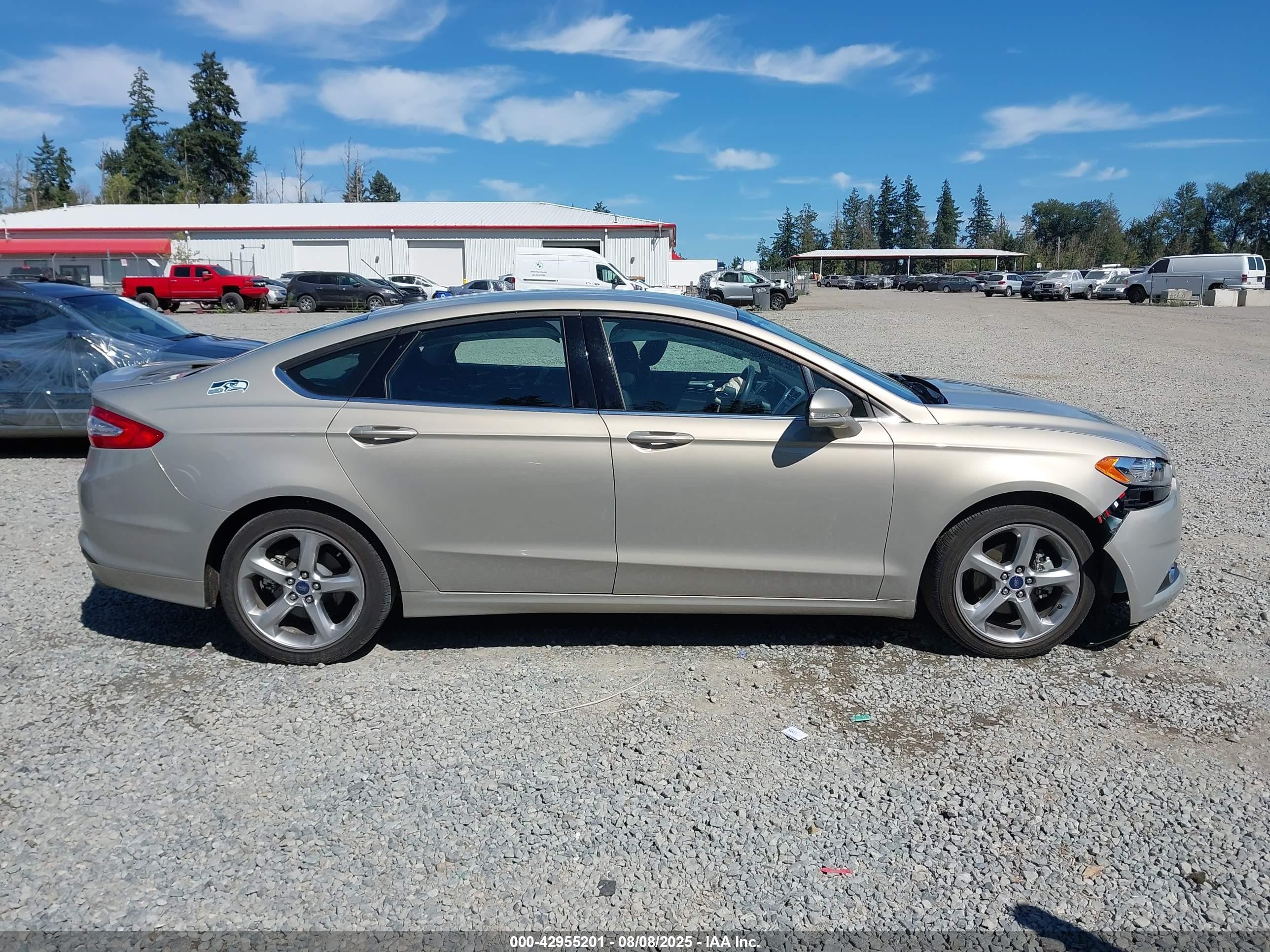 2015 Ford Fusion Se Tan vin: 3FA6P0H78FR196100