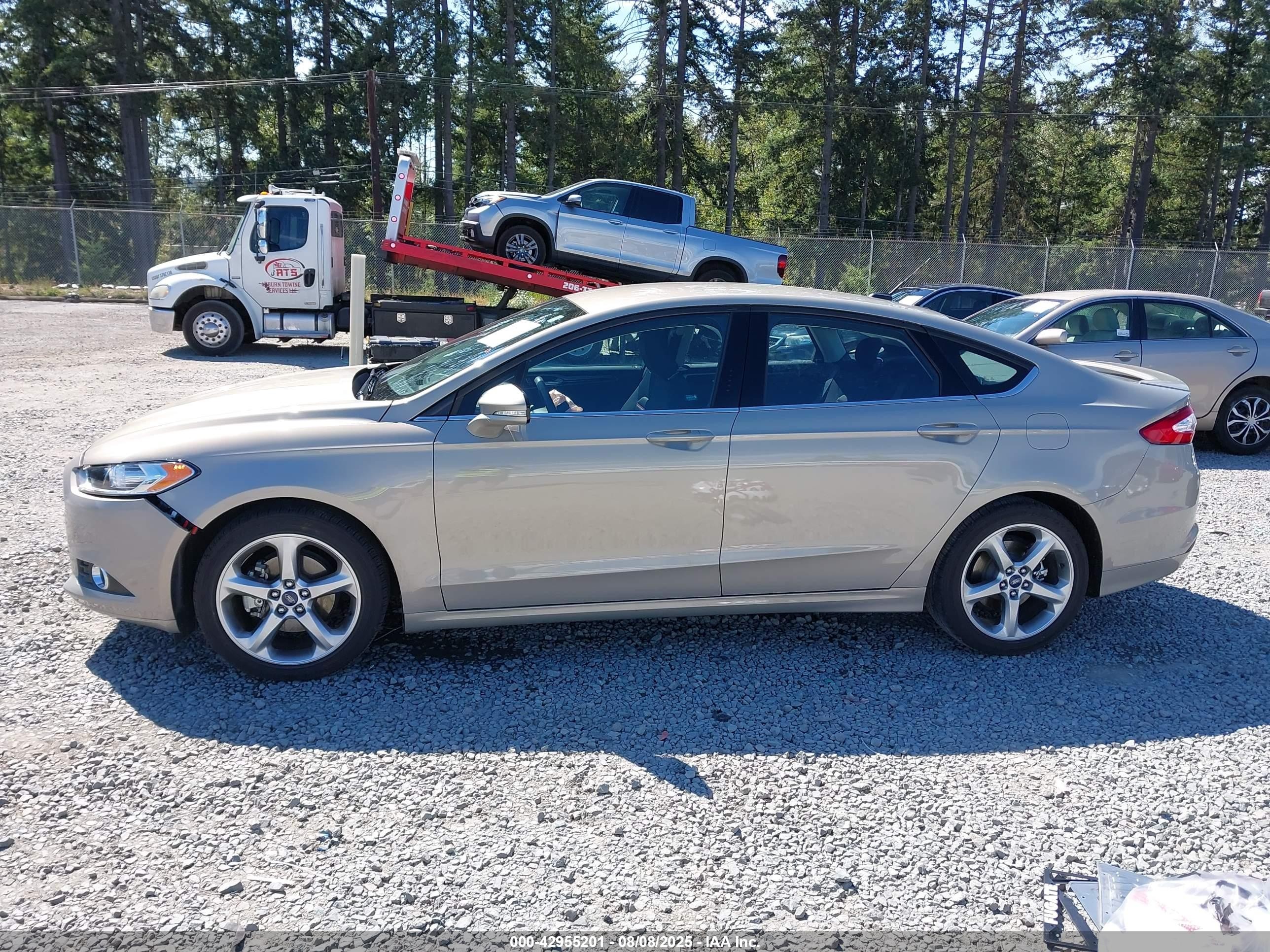 2015 Ford Fusion Se Tan vin: 3FA6P0H78FR196100