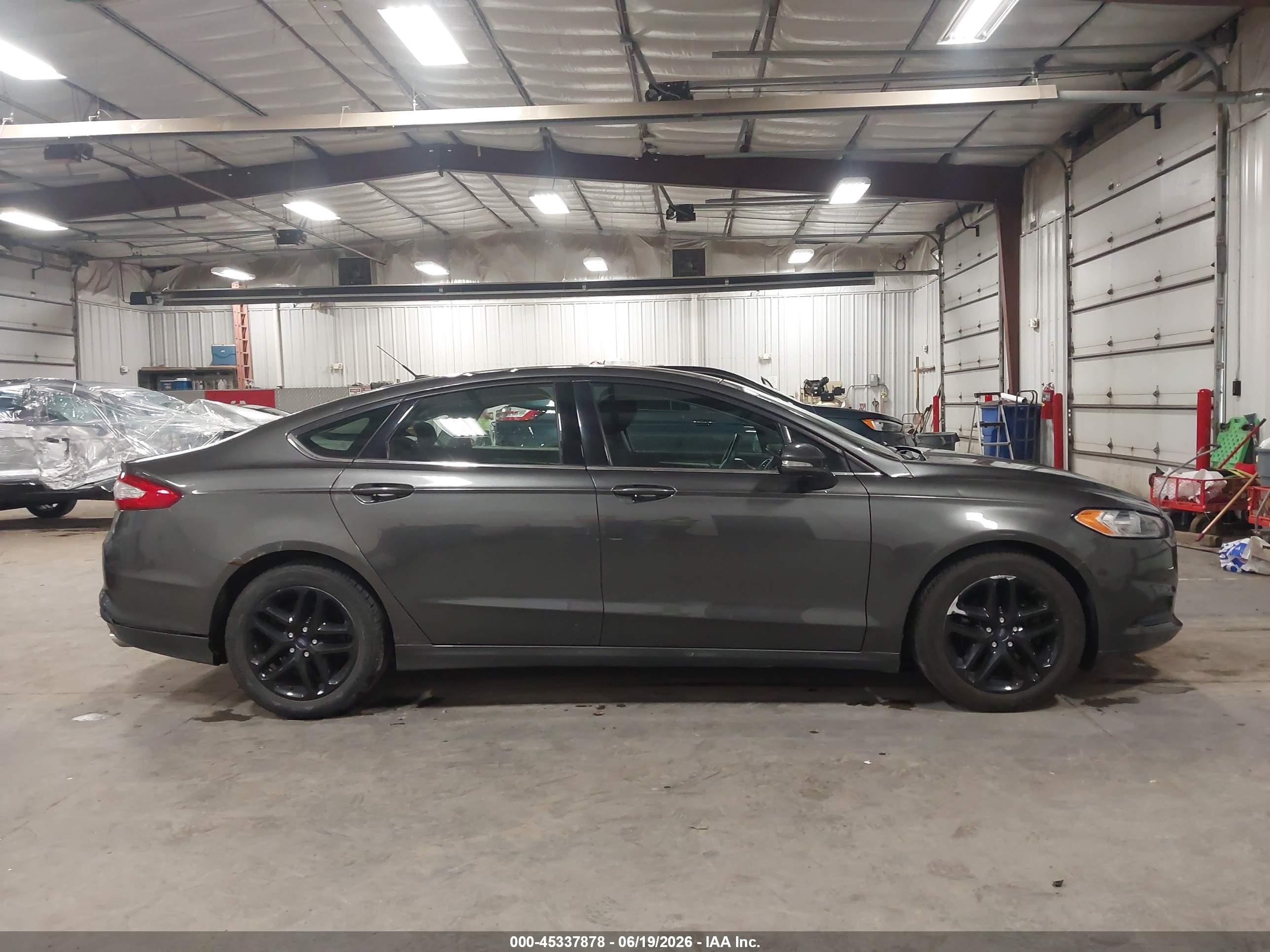 2015 Ford Fusion Se Gray vin: 3FA6P0H78FR221030
