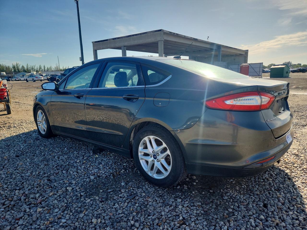2015 Ford Fusion Se Gray vin: 3FA6P0H78FR227376
