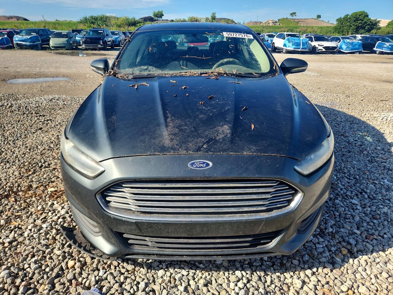 2015 Ford Fusion Se Gray vin: 3FA6P0H78FR227376