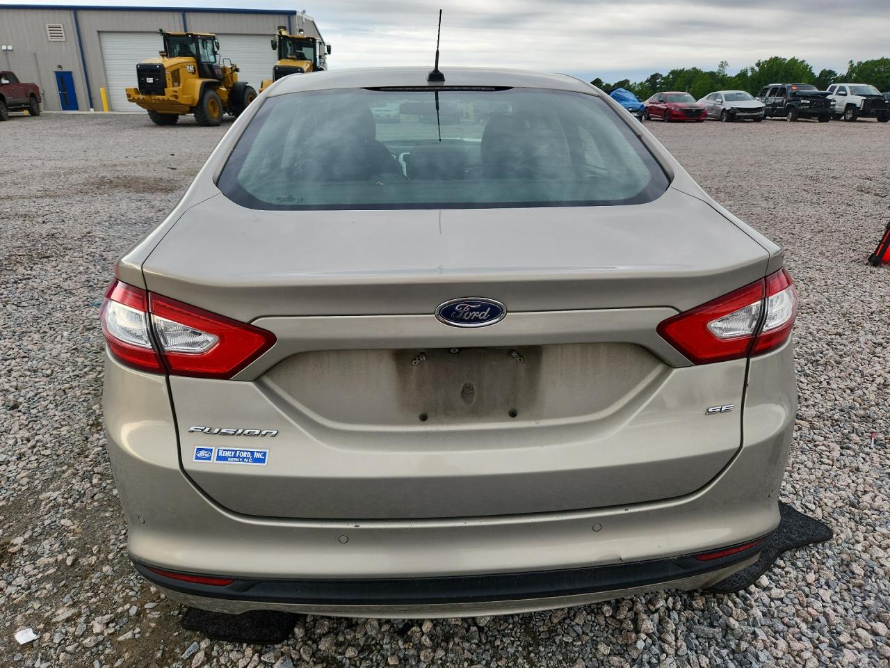 2015 Ford Fusion Se Cream vin: 3FA6P0H78FR231184