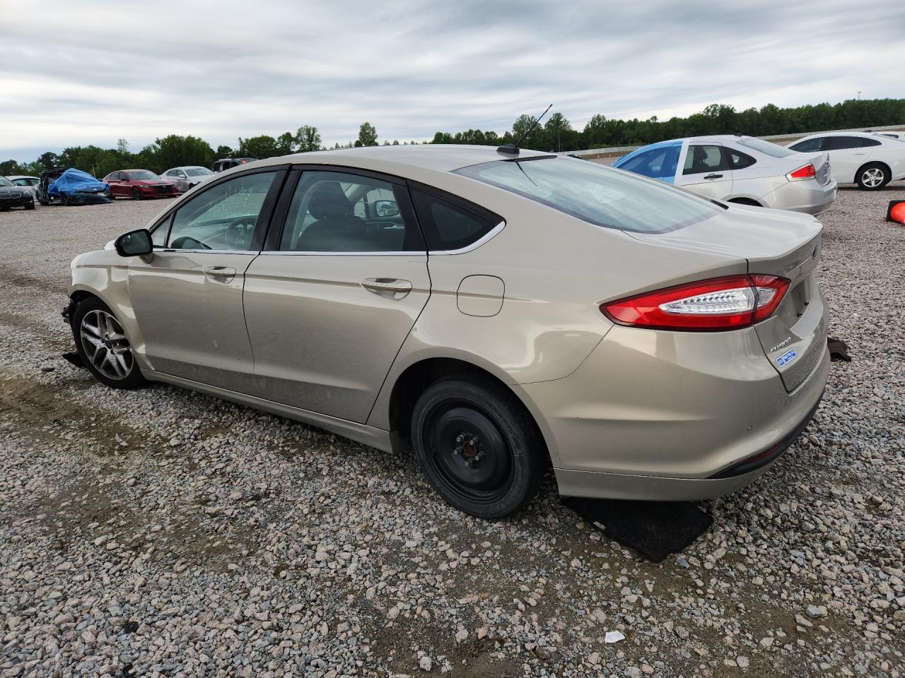 2015 Ford Fusion Se Cream vin: 3FA6P0H78FR231184