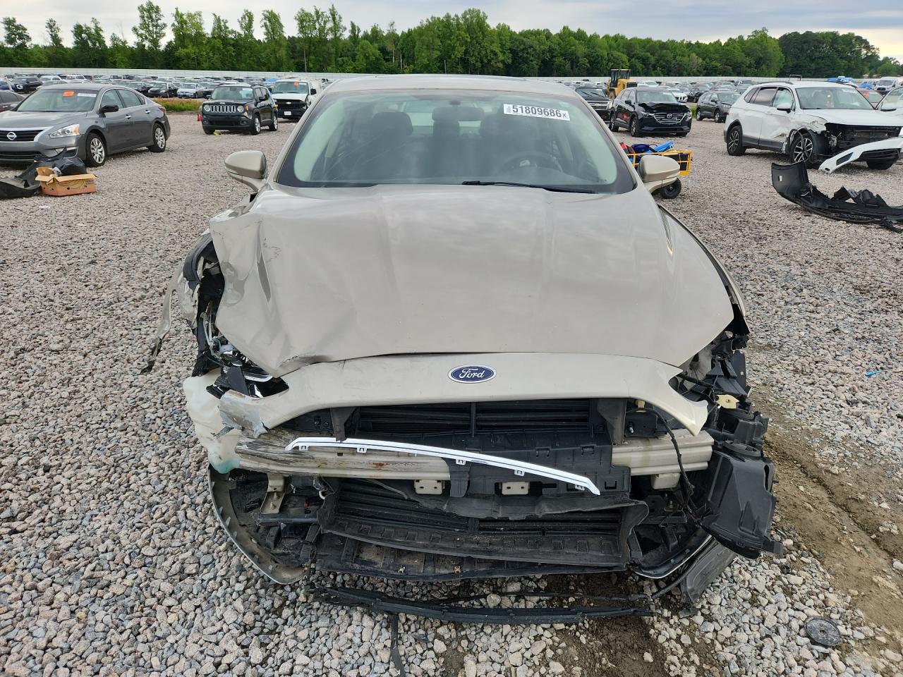 2015 Ford Fusion Se Cream vin: 3FA6P0H78FR231184
