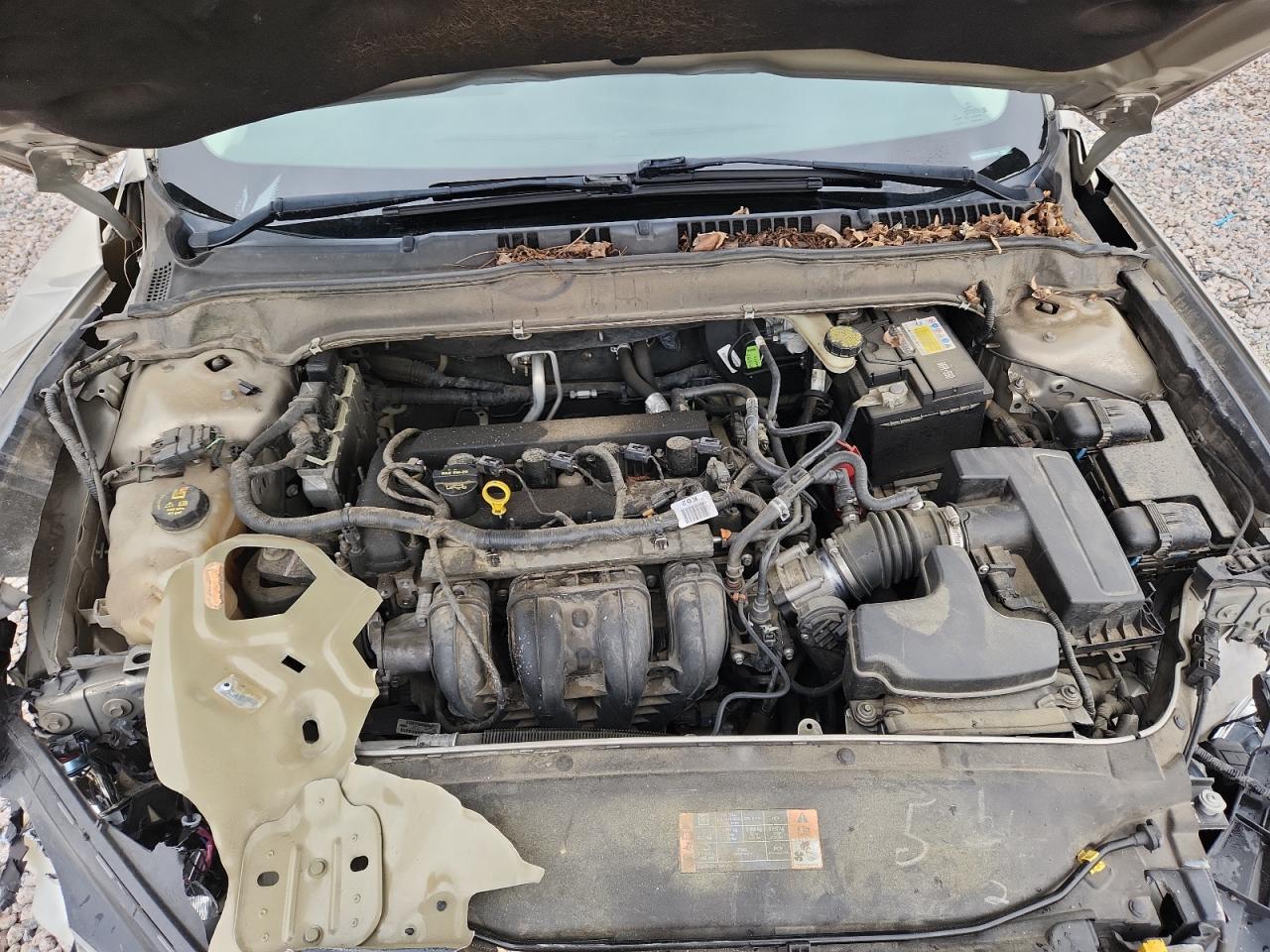 2015 Ford Fusion Se Cream vin: 3FA6P0H78FR231184