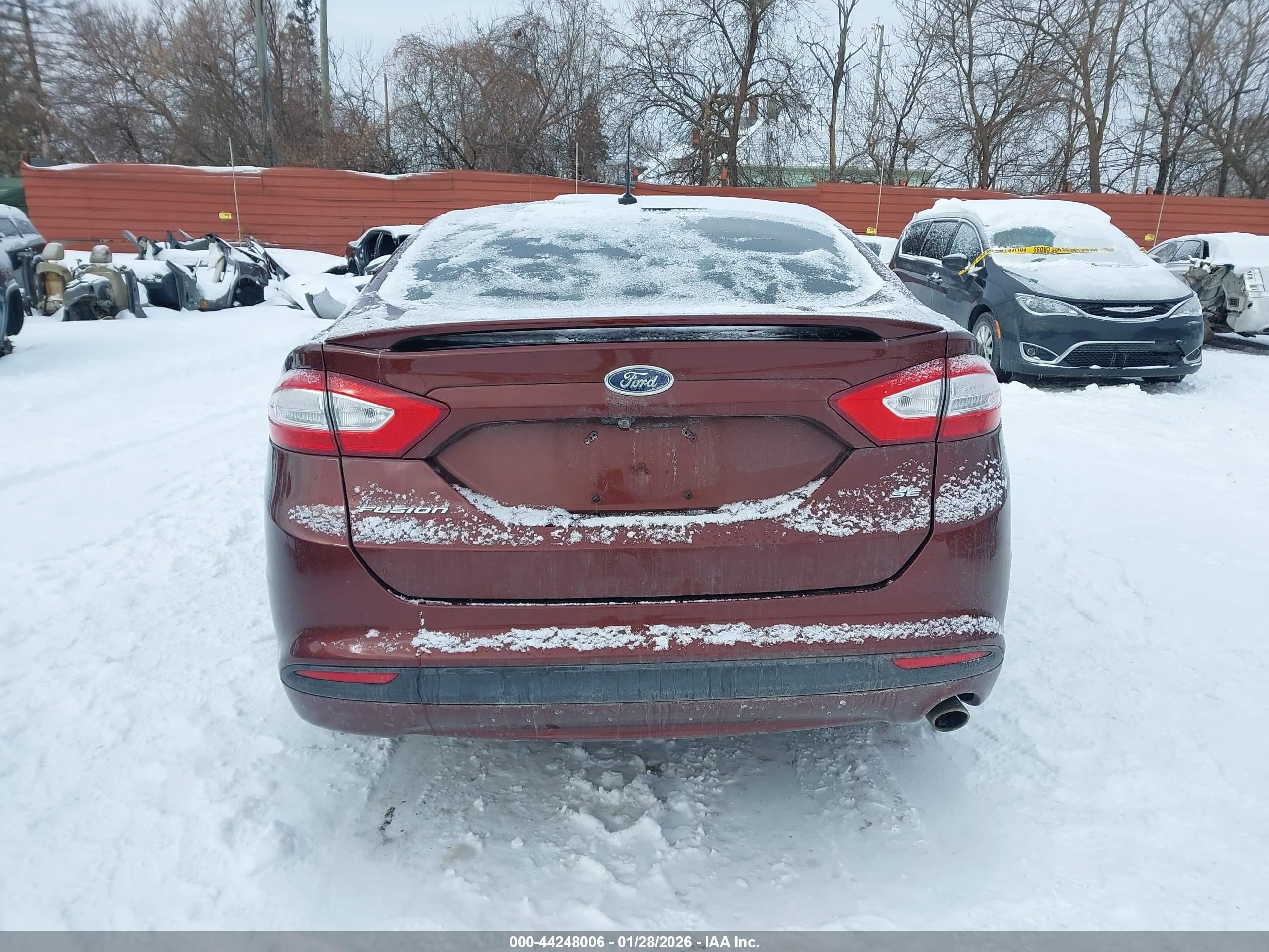 2015 Ford Fusion Se Brown vin: 3FA6P0H78FR232464