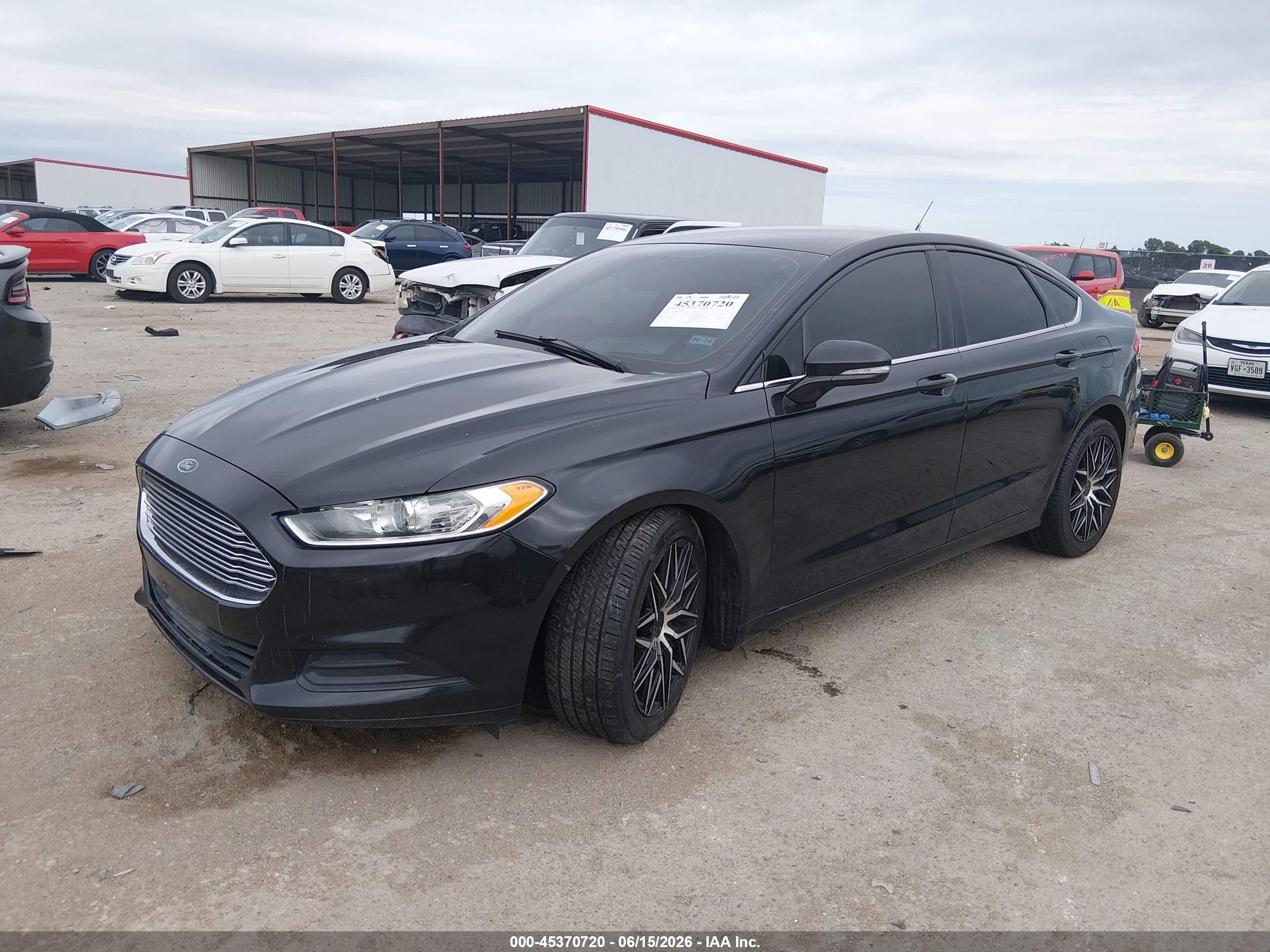 2015 Ford Fusion Se Черный vin: 3FA6P0H78FR239267