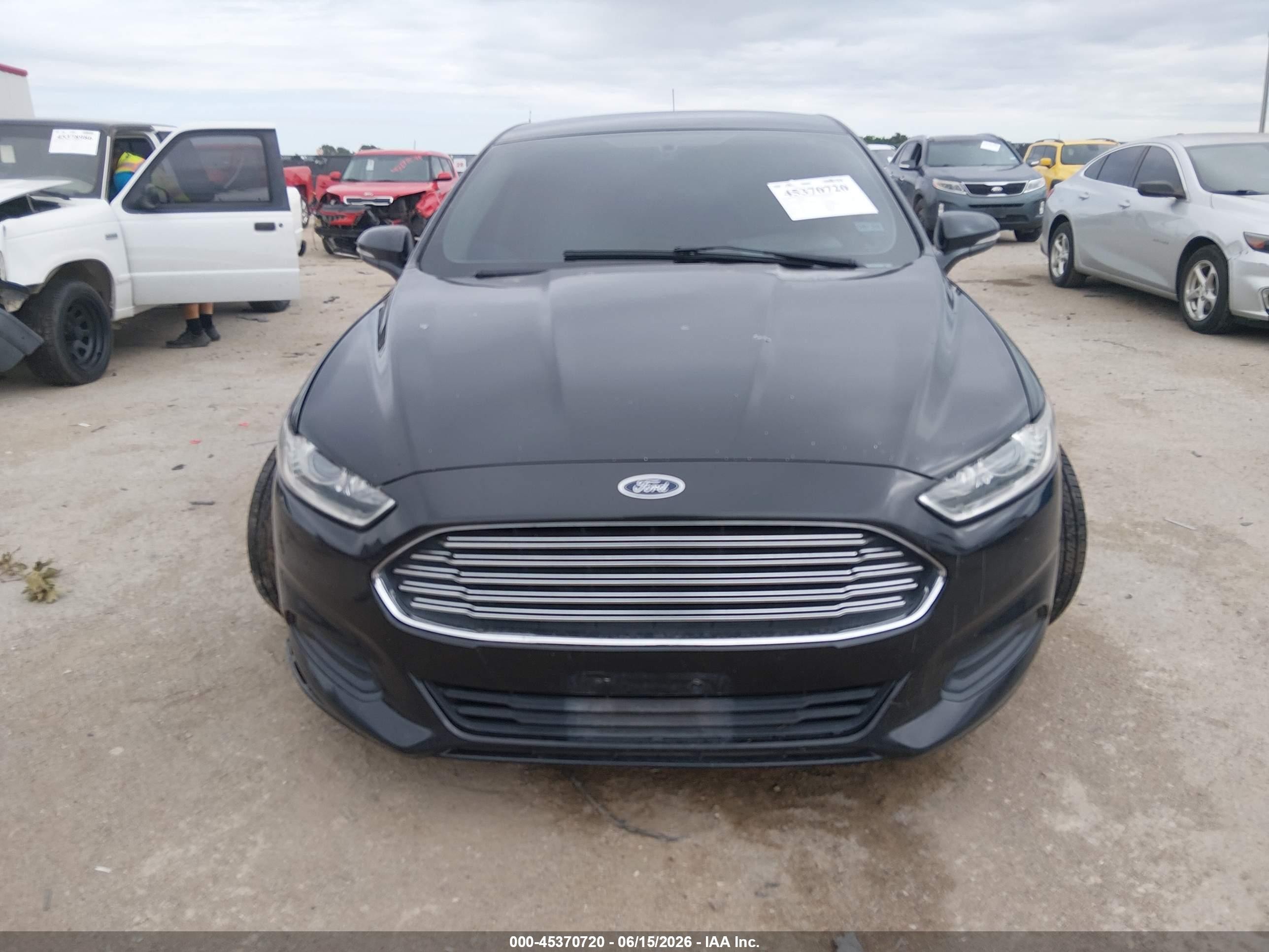 2015 Ford Fusion Se Черный vin: 3FA6P0H78FR239267