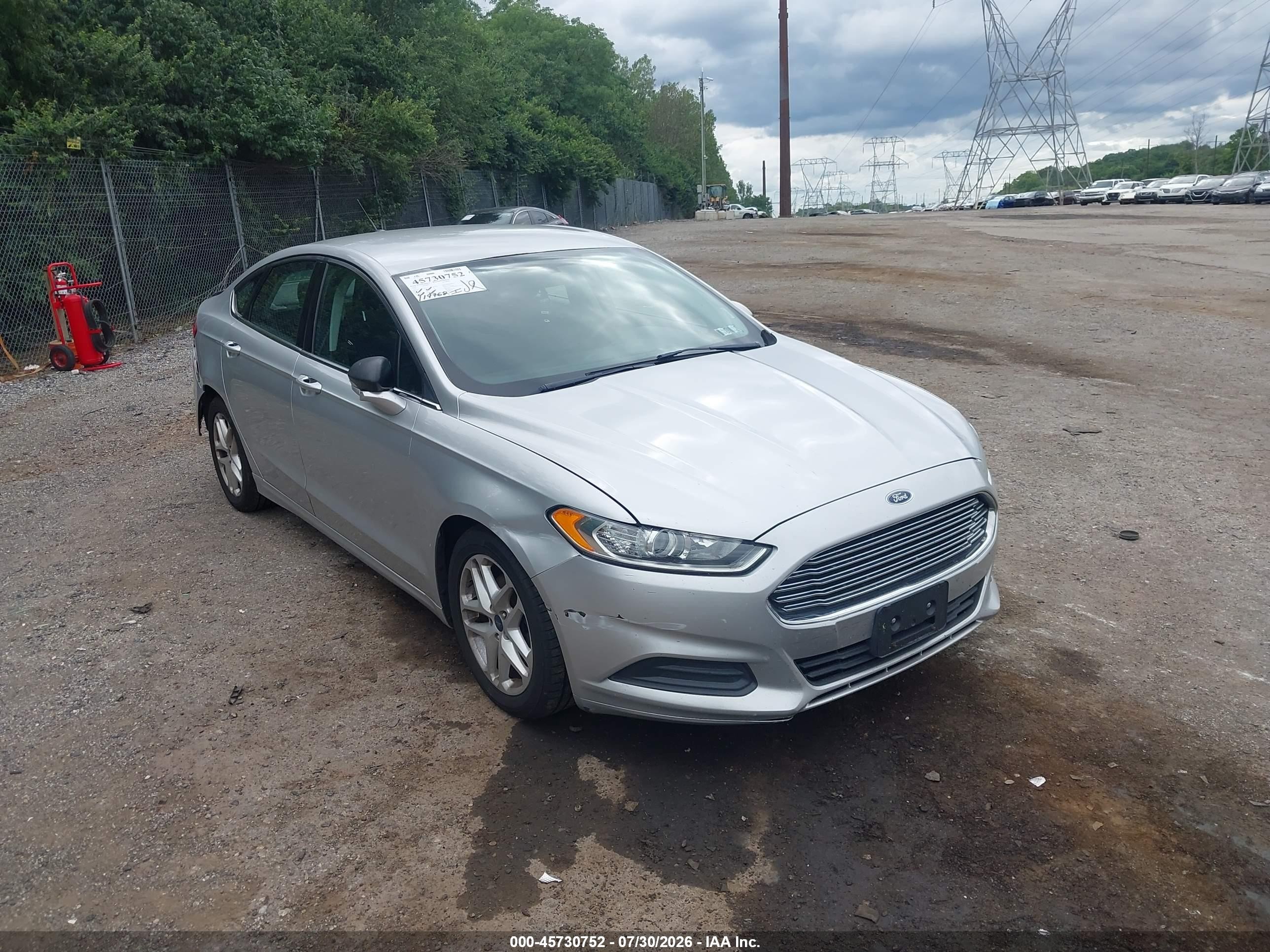 2015 Ford Fusion Se Silver vin: 3FA6P0H78FR241309