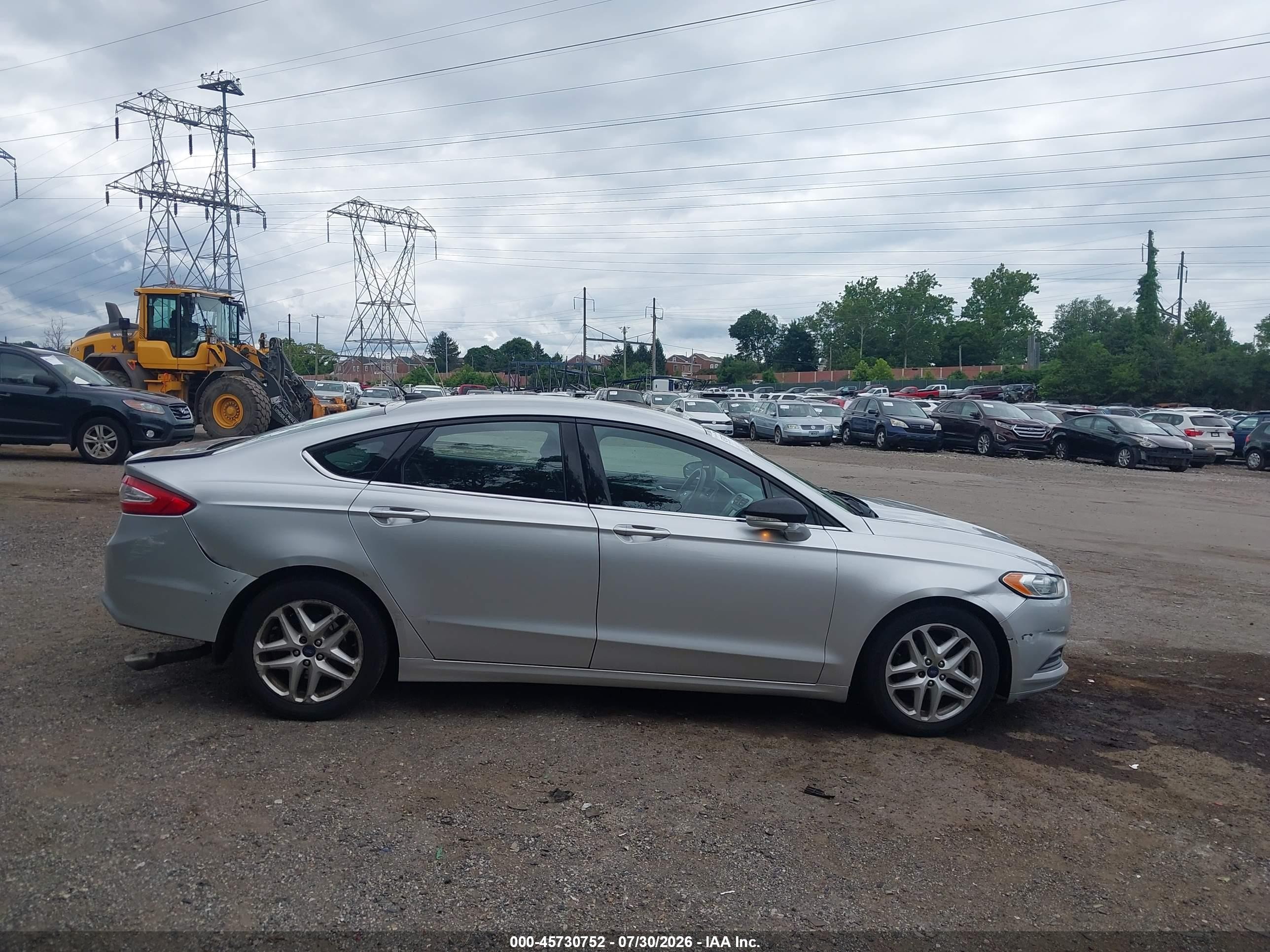 2015 Ford Fusion Se Silver vin: 3FA6P0H78FR241309