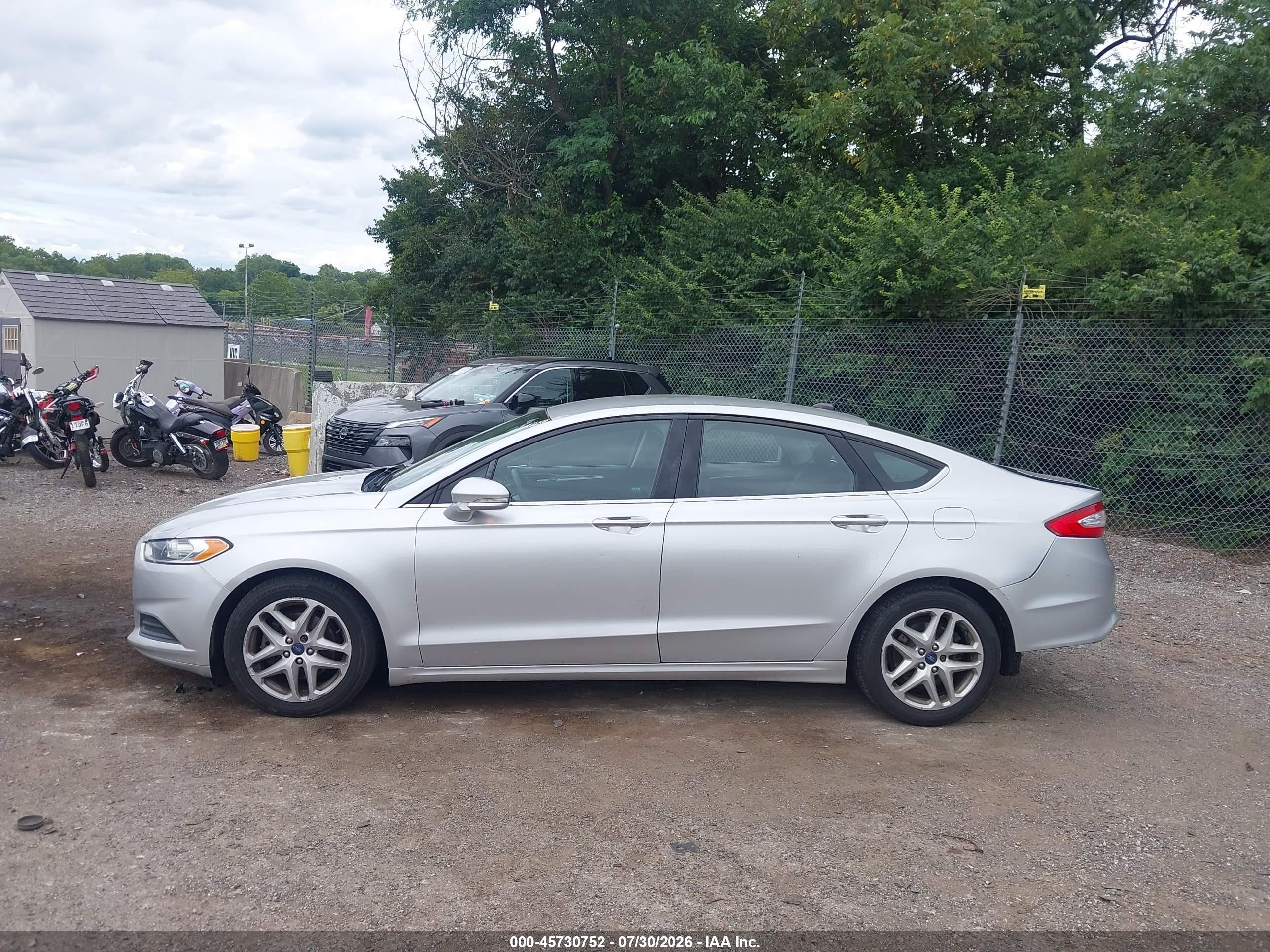 2015 Ford Fusion Se Silver vin: 3FA6P0H78FR241309