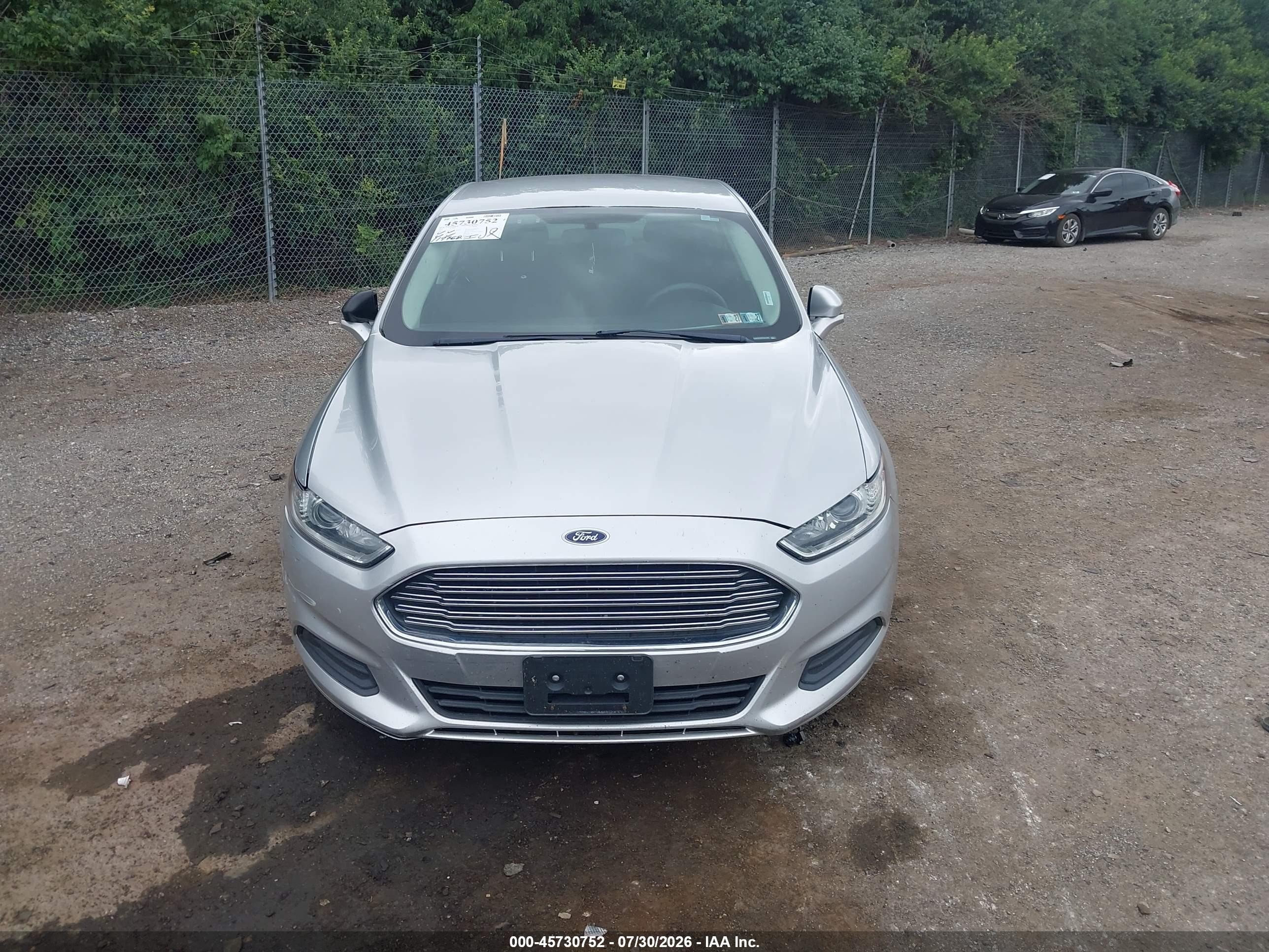 2015 Ford Fusion Se Silver vin: 3FA6P0H78FR241309