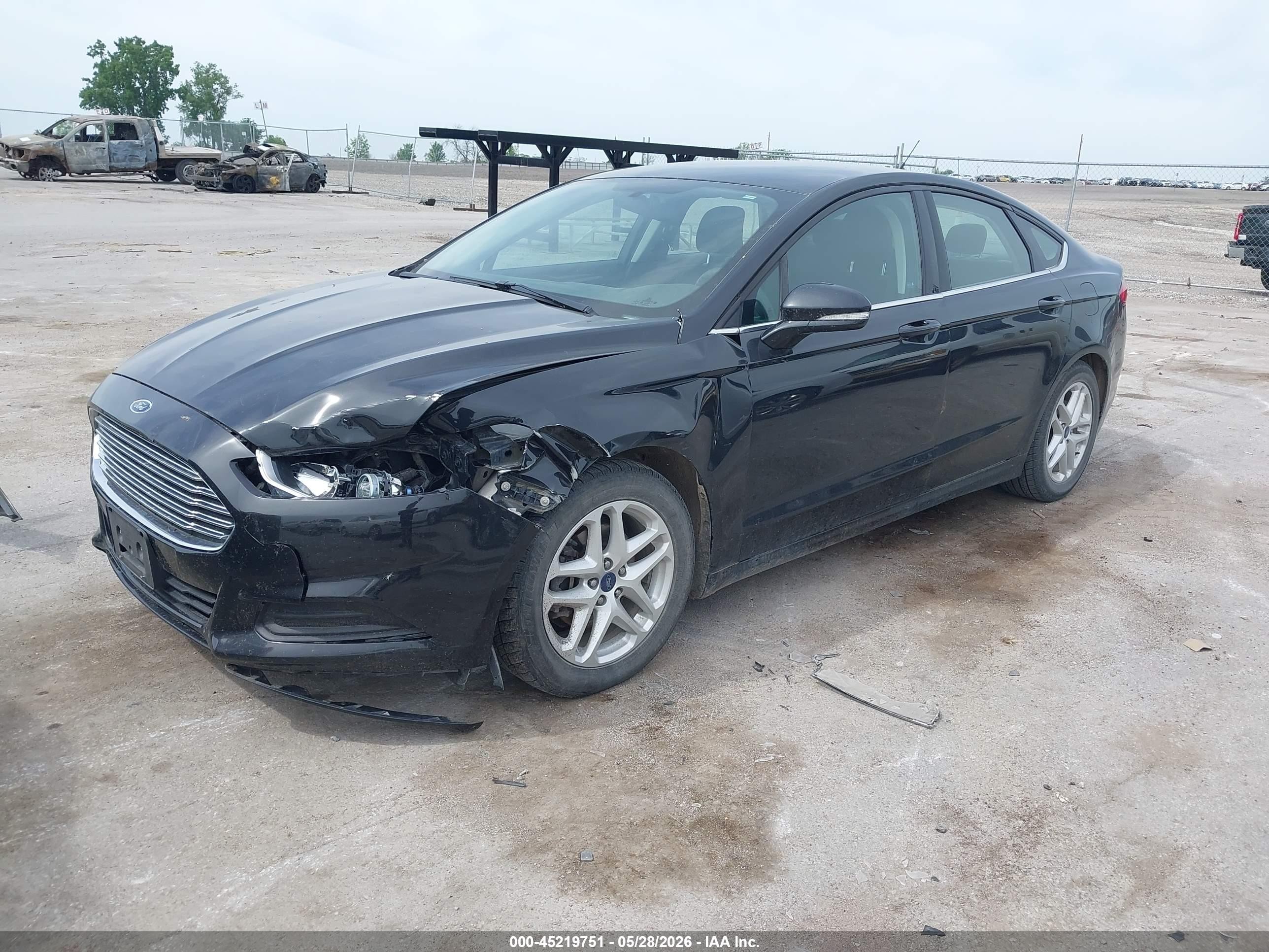 2015 Ford Fusion Se Black vin: 3FA6P0H78FR252410