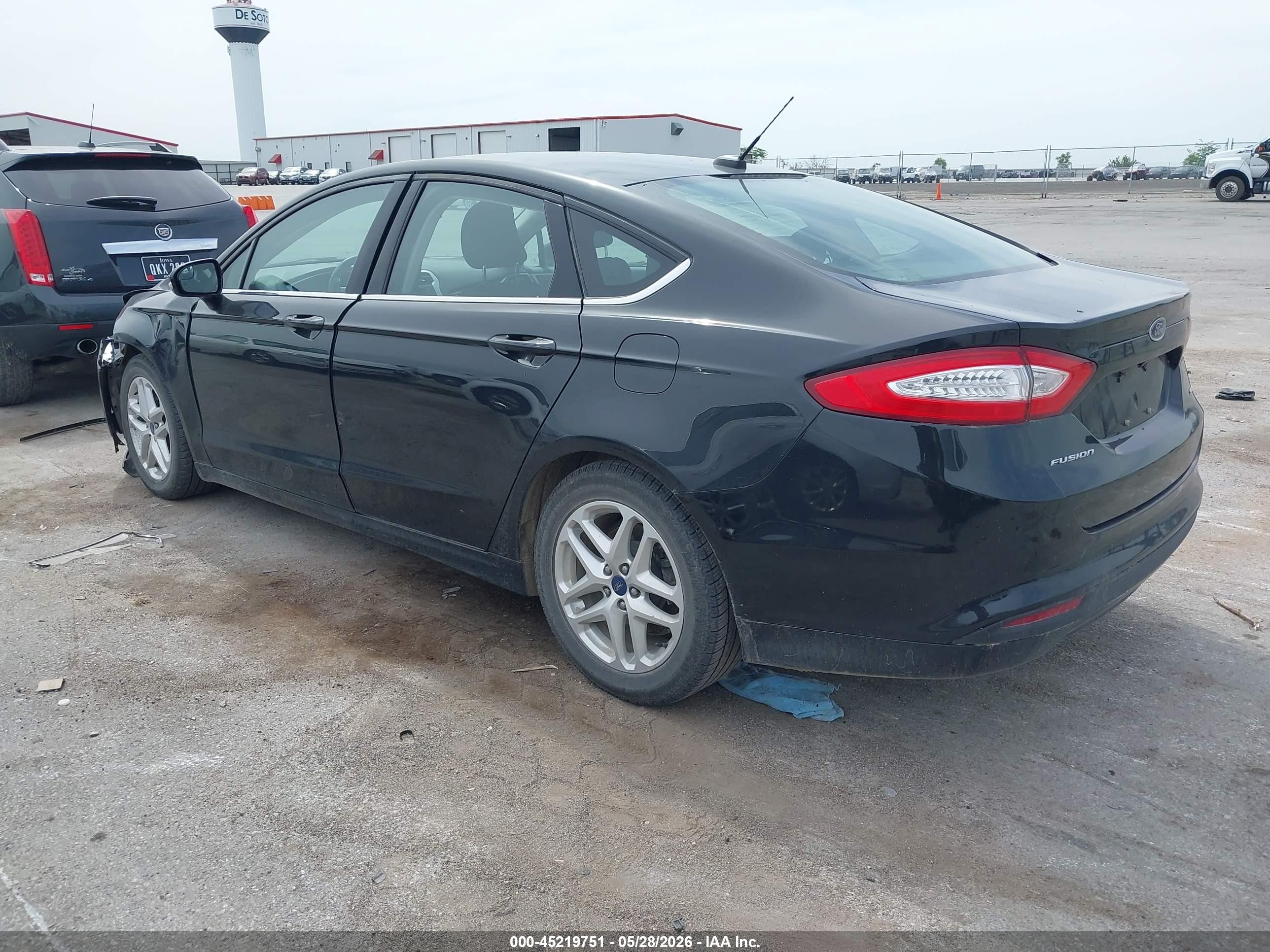 2015 Ford Fusion Se Black vin: 3FA6P0H78FR252410