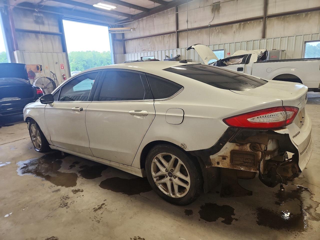 2015 Ford Fusion Se White vin: 3FA6P0H78FR265156