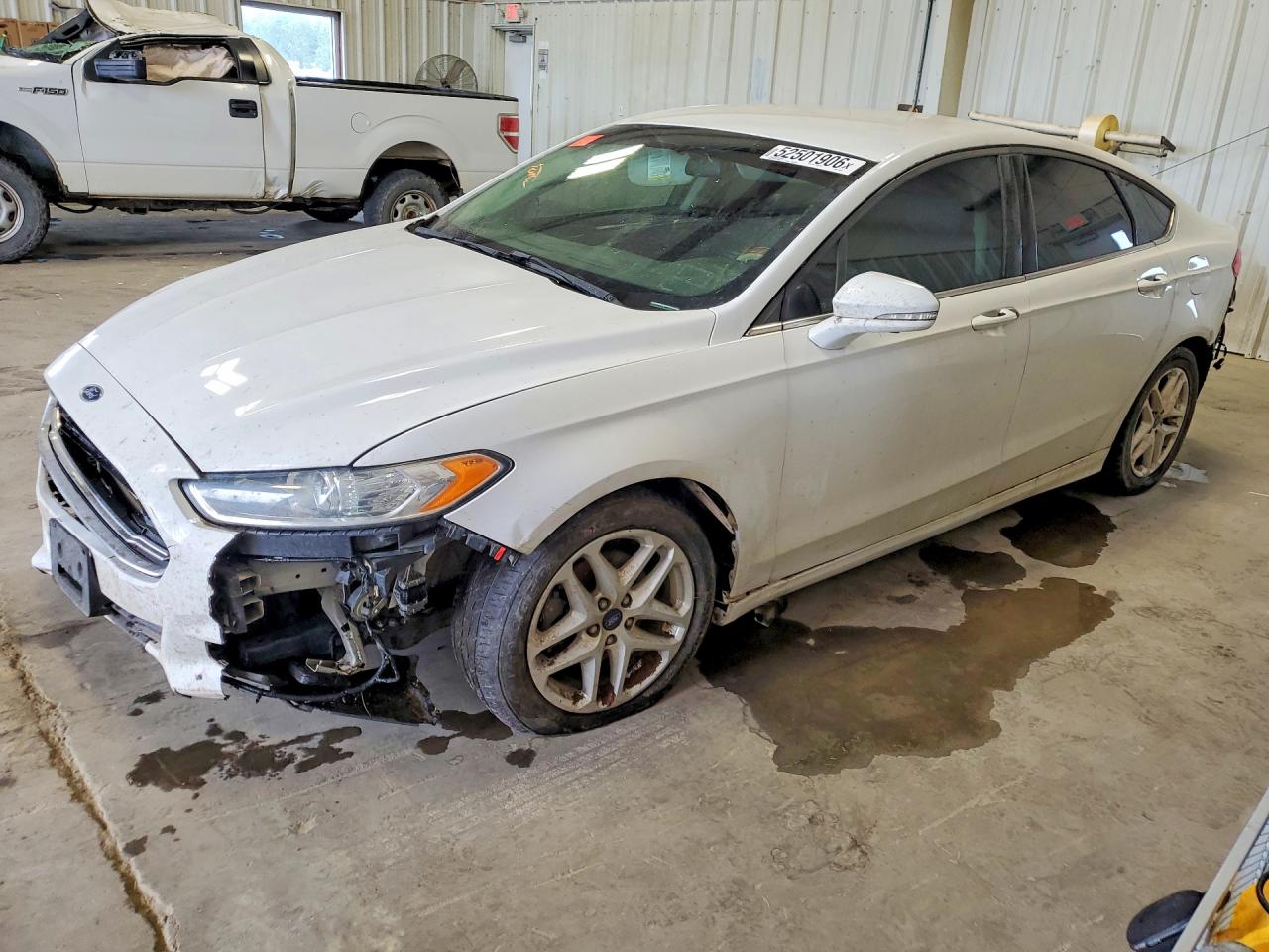 2015 Ford Fusion Se White vin: 3FA6P0H78FR265156
