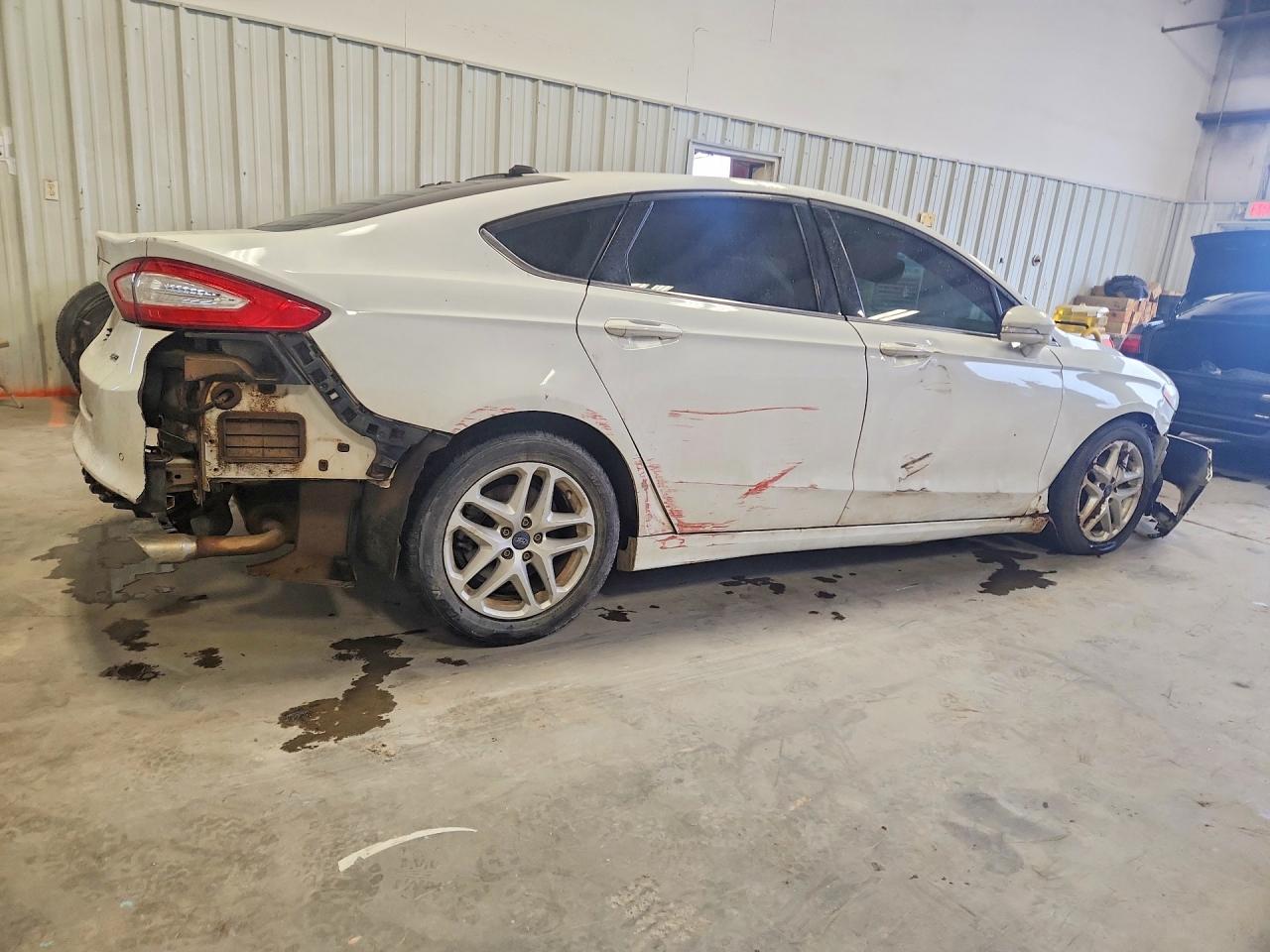 2015 Ford Fusion Se White vin: 3FA6P0H78FR265156